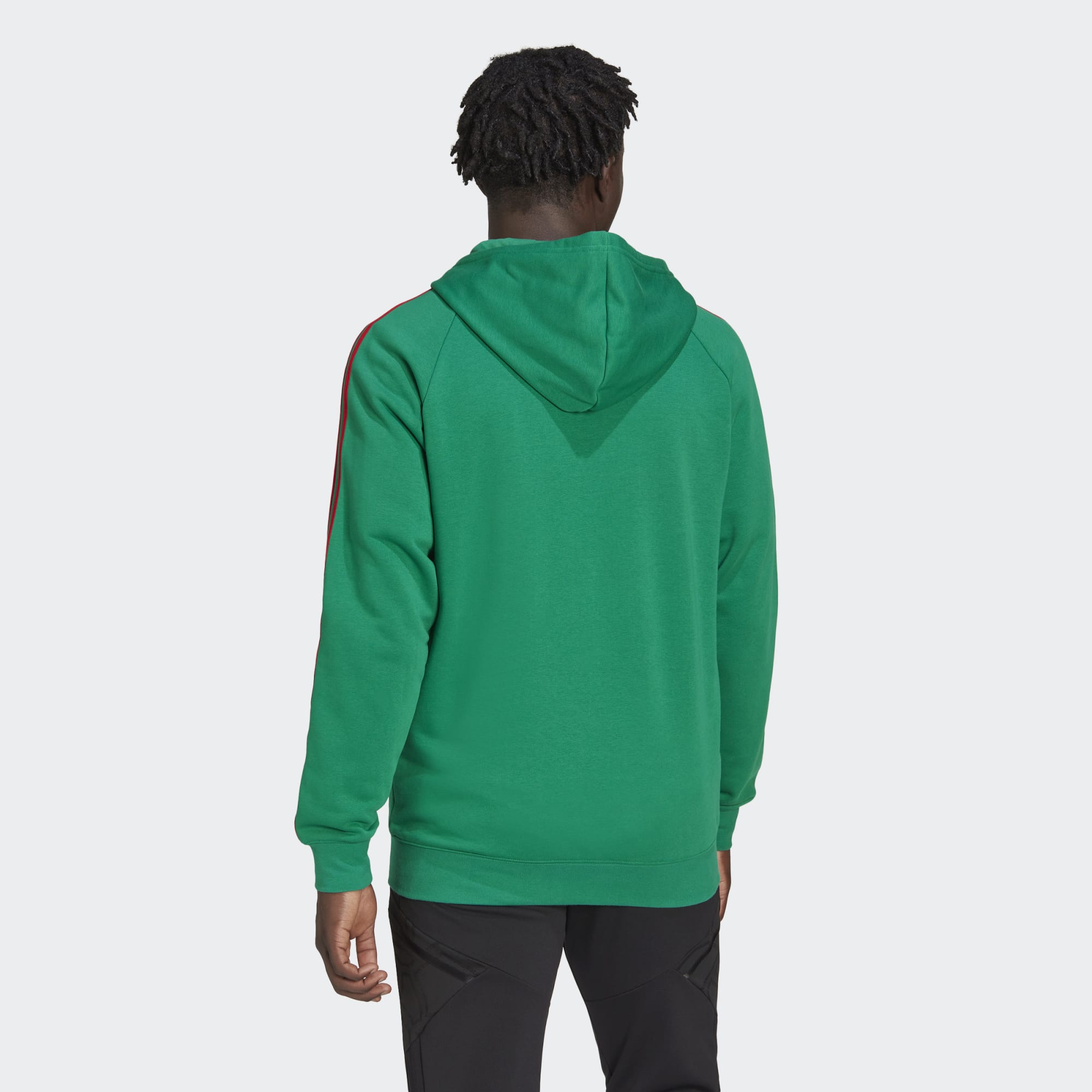 adidas Men's Mexico Full Zip Hoodie 2022 World Cup - HF1437-ADIDAS by adidas | Available at Niky's Sports