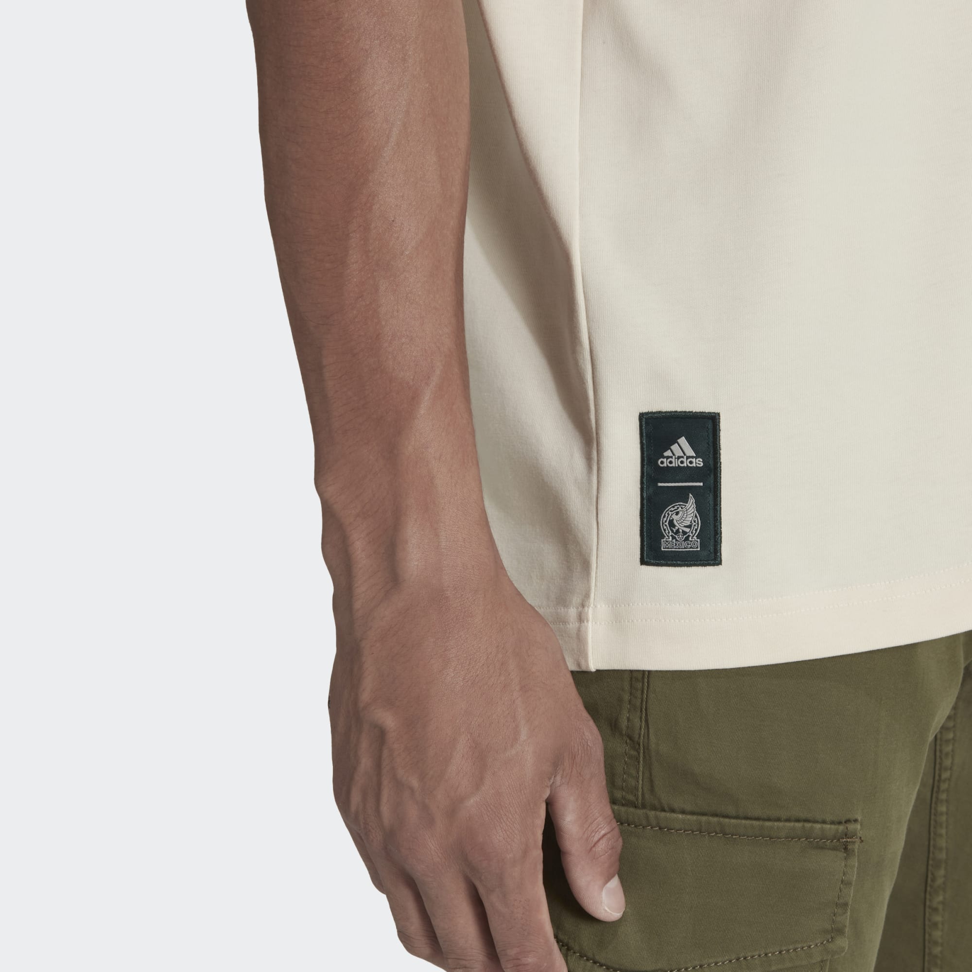 adidas MEXICO LIFESTYLER HEAVY COTTON TEE - HF1447-ADIDAS by adidas | Available at Niky's Sports