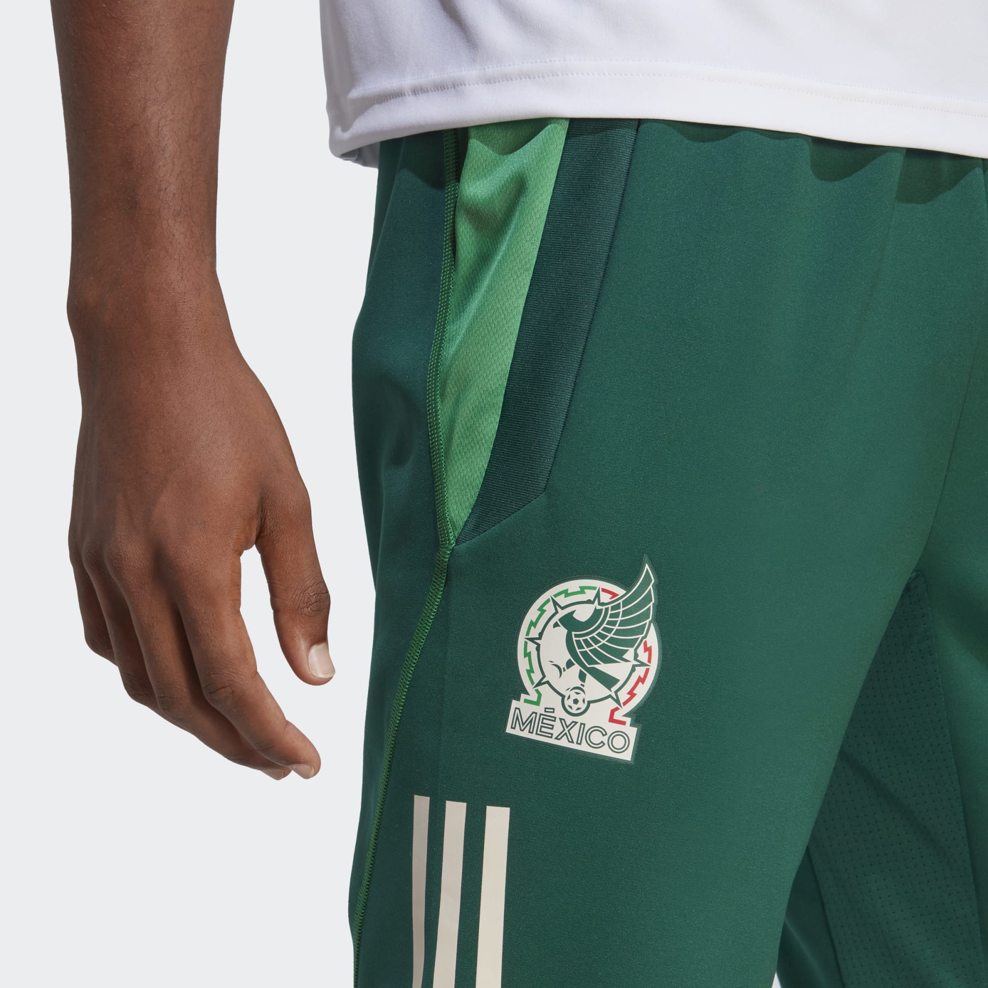 adidas MEXICO TIRO 23 1/2 PANTS - HF1375-ADIDAS by adidas | Available at Niky's Sports