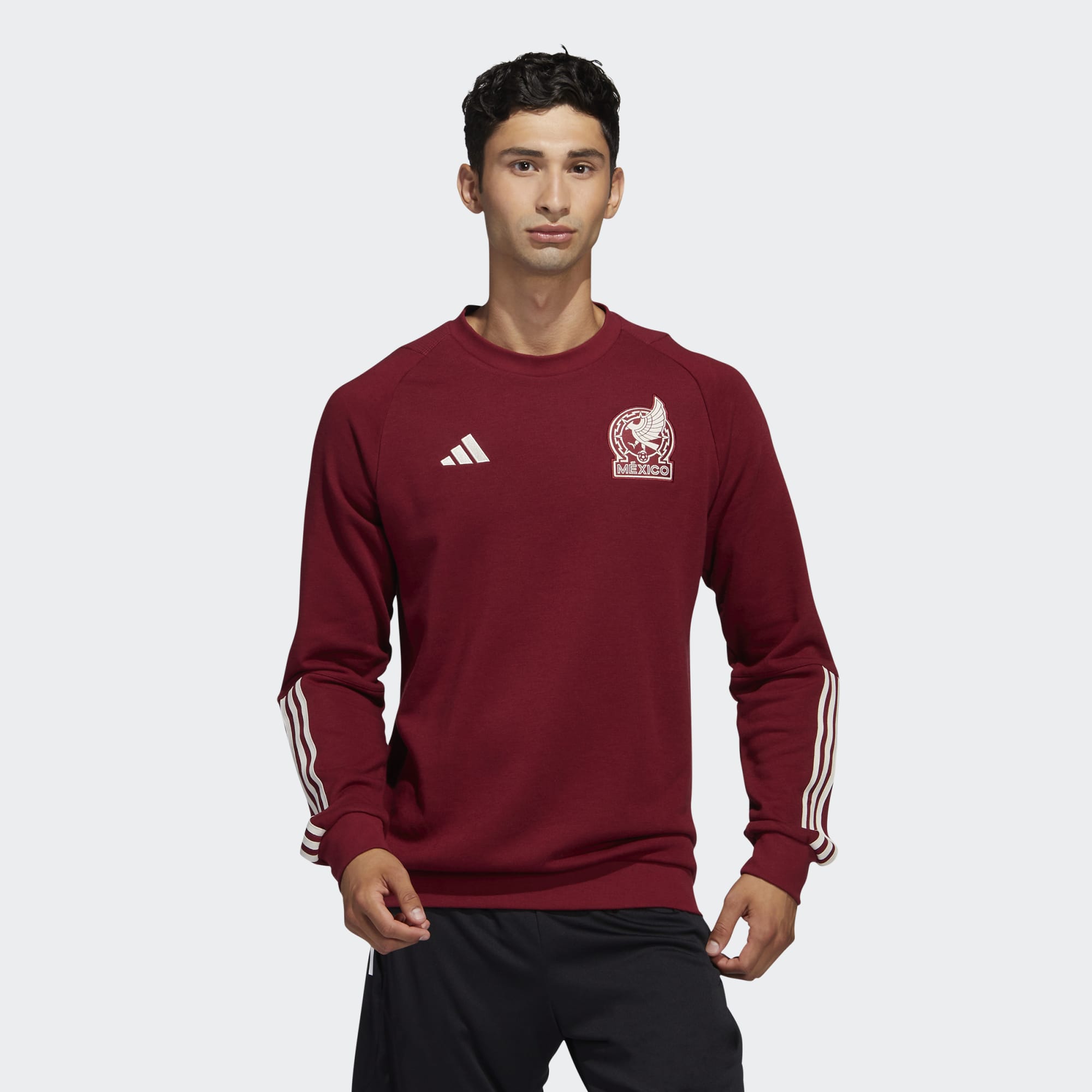 adidas Mexico World Cup Tiro Sweatshirt Men's - HF1389-ADIDAS by adidas | Available at Niky's Sports