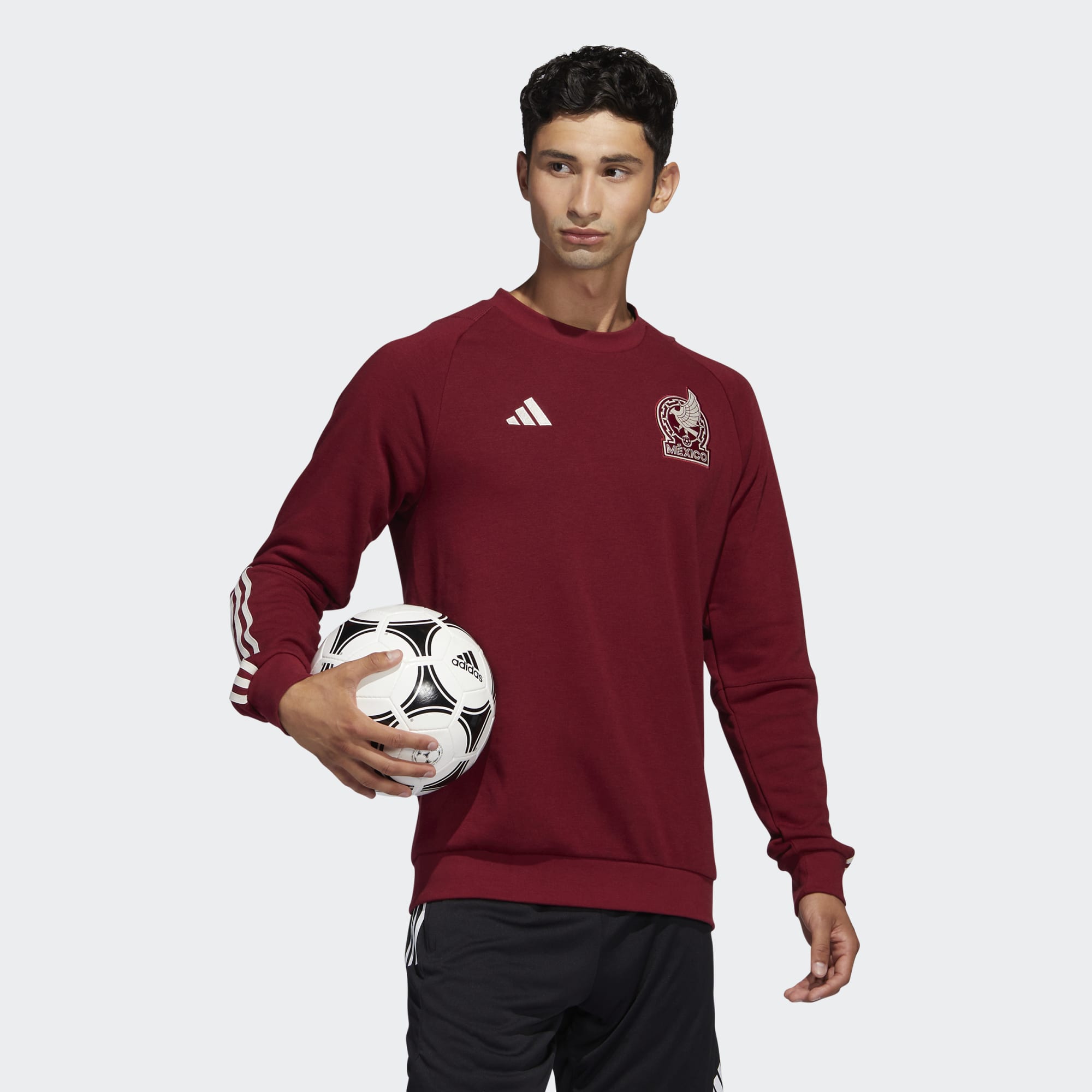 adidas Mexico World Cup Tiro Sweatshirt Men's - HF1389-ADIDAS by adidas | Available at Niky's Sports