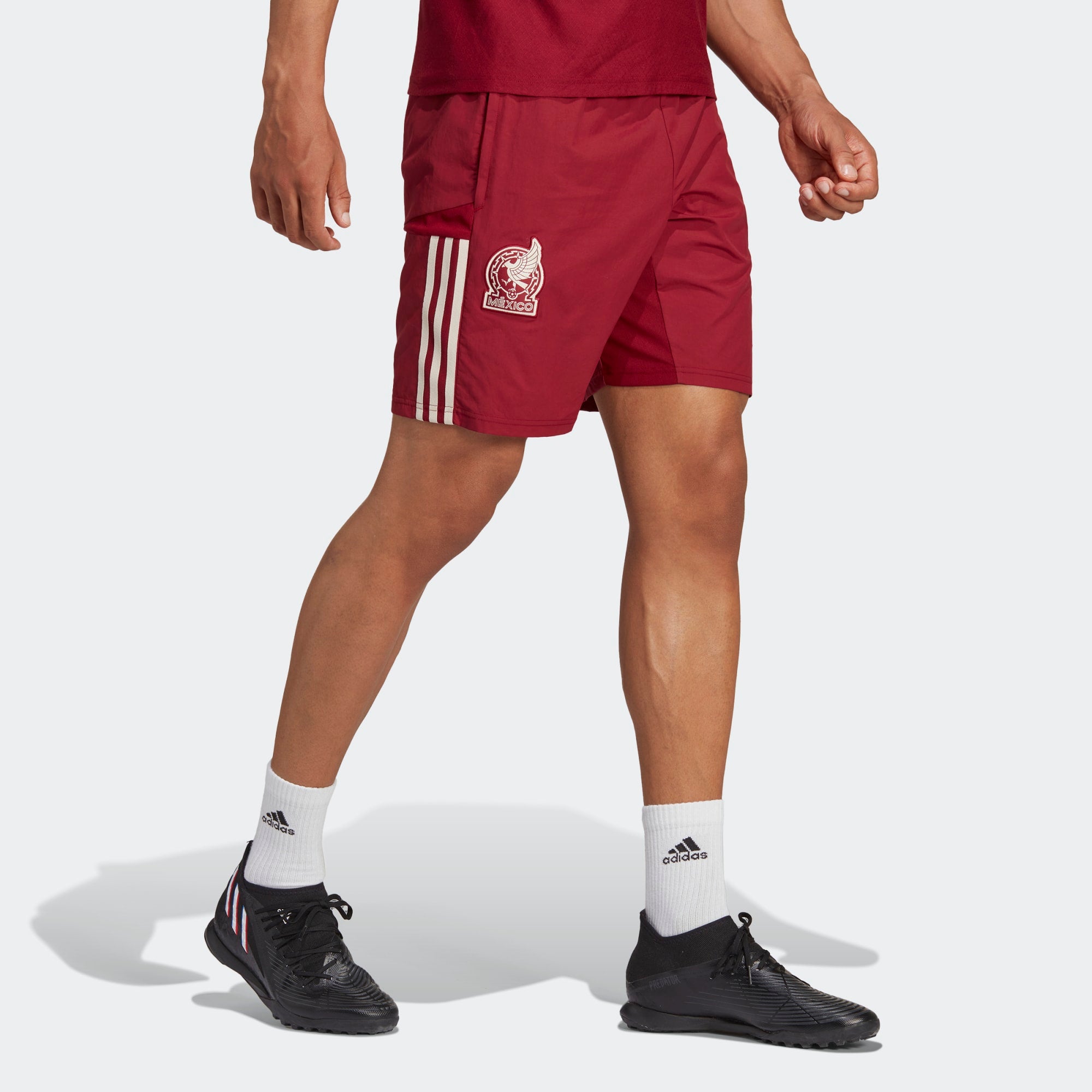 adidas Men s MEXICO TIRO 23 DOWNTIME SHORTS