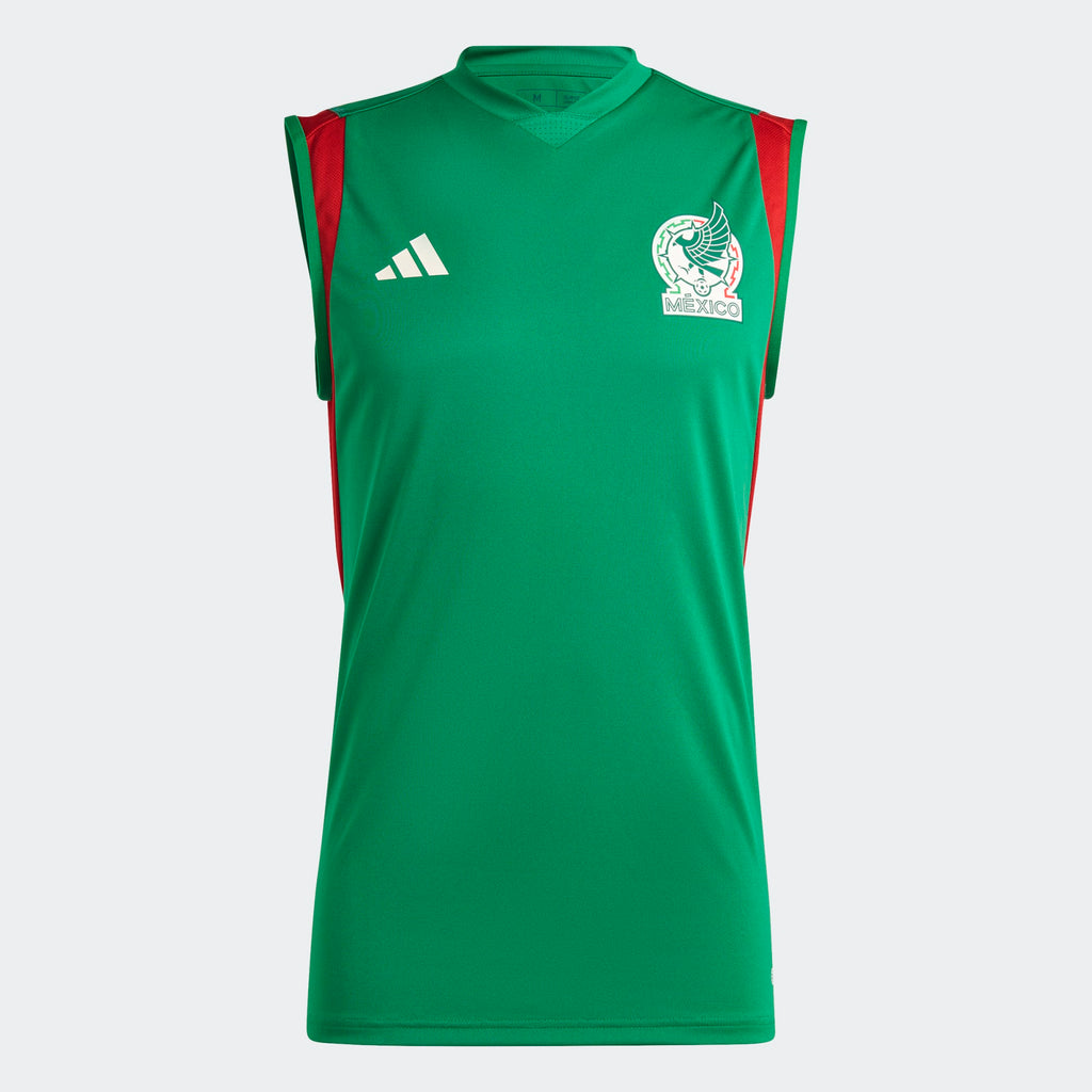 Adidas Men's Mexico Sleeveless Training Jersey 2022 - HF1377-ADIDAS by adidas | Available at Niky's Sports