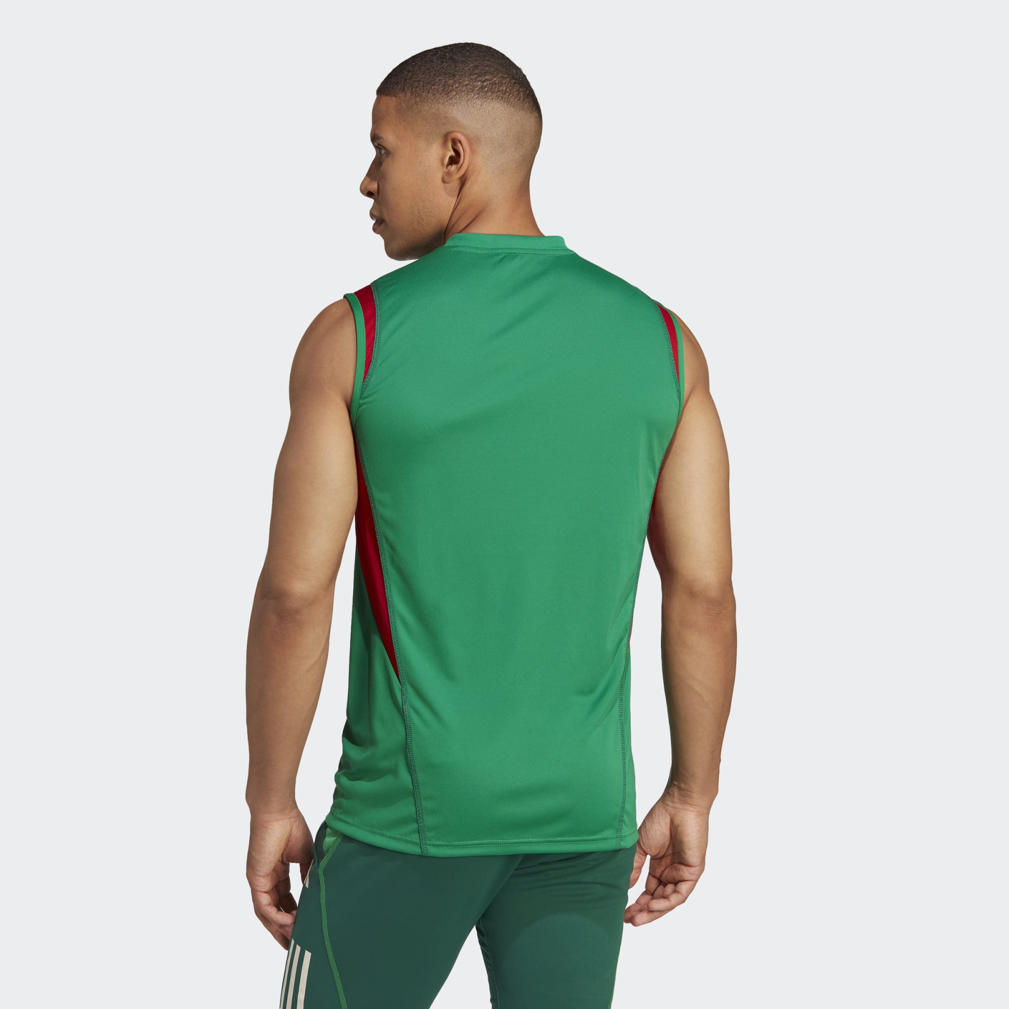 Adidas Men's Mexico Sleeveless Training Jersey 2022 - HF1377-ADIDAS by adidas | Available at Niky's Sports