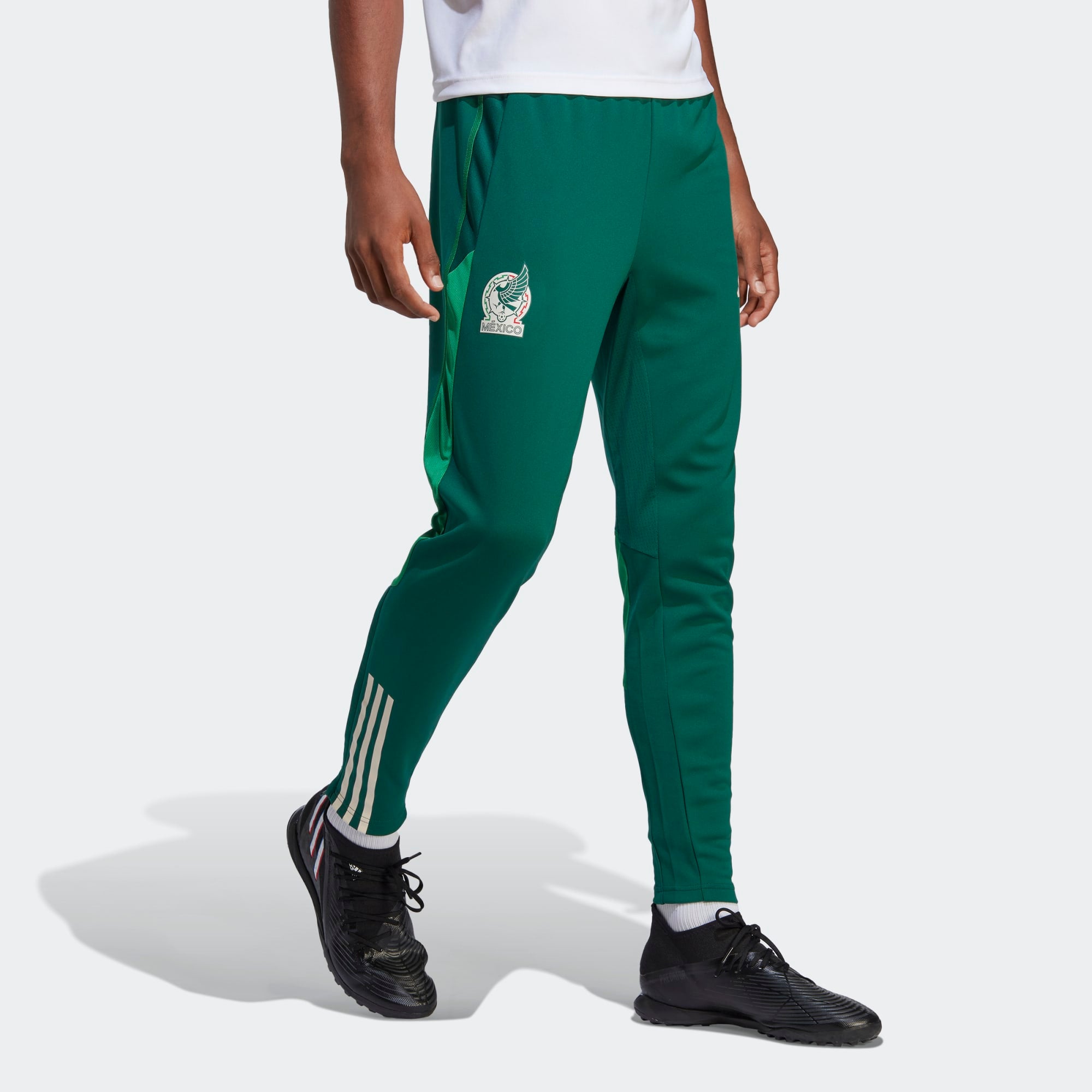 Green adidas soccer pants Clearance