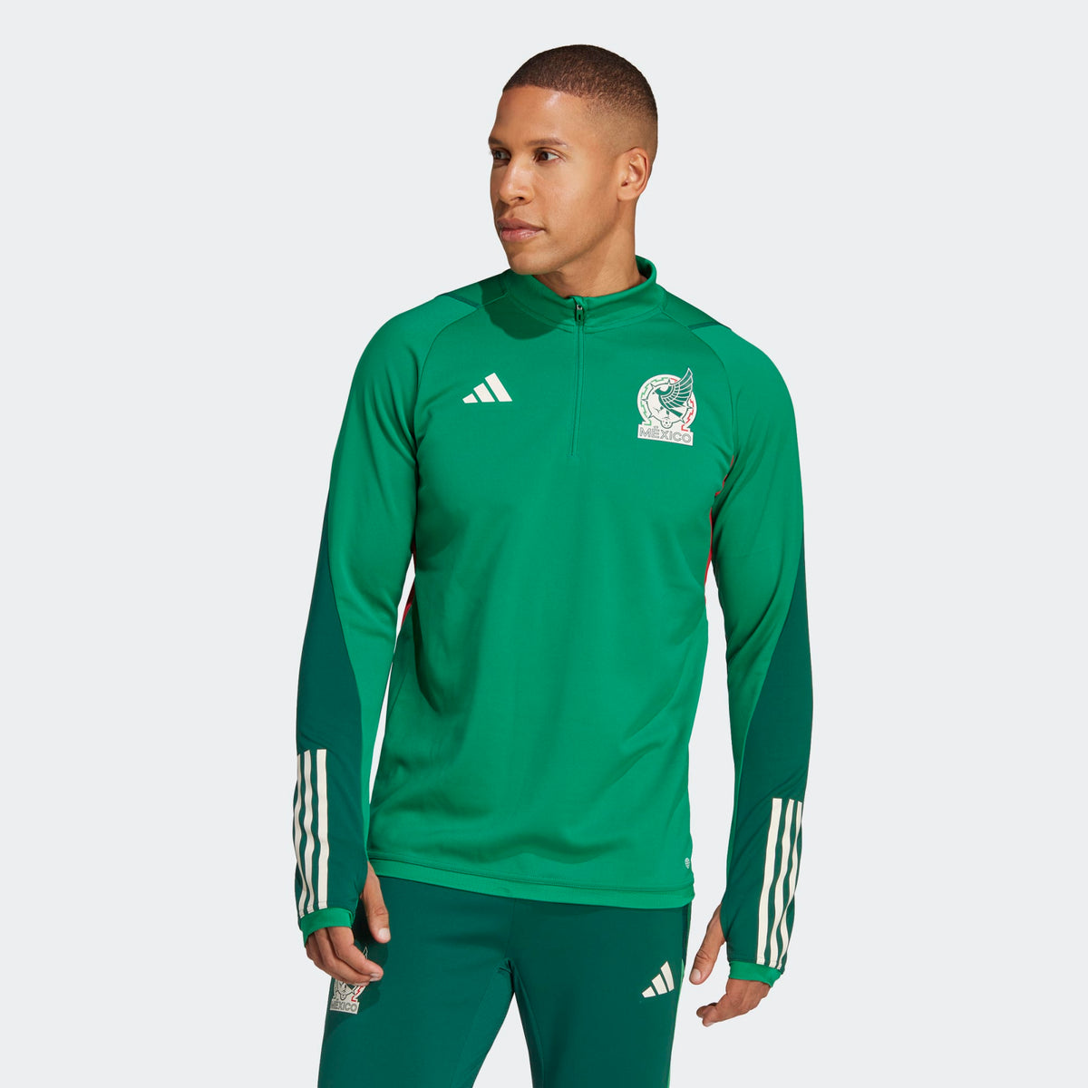 adidas Mexico Tiro 23 Training Top 2022 Men&#39;s - HF1371-ADIDAS by adidas | Available at Niky&#39;s Sports