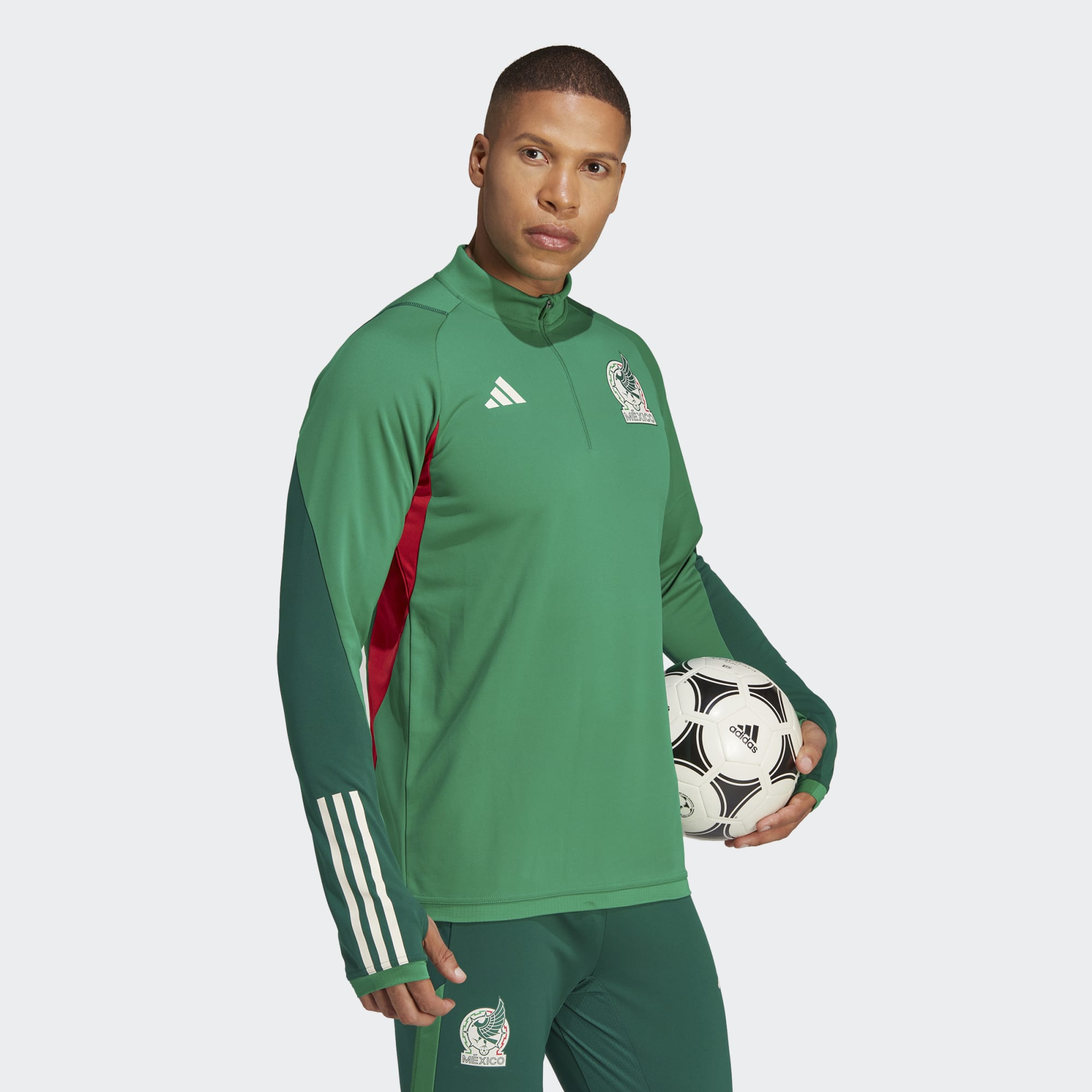 adidas Mexico Tiro 23 Training Top 2022 Men's - HF1371-ADIDAS by adidas | Available at Niky's Sports