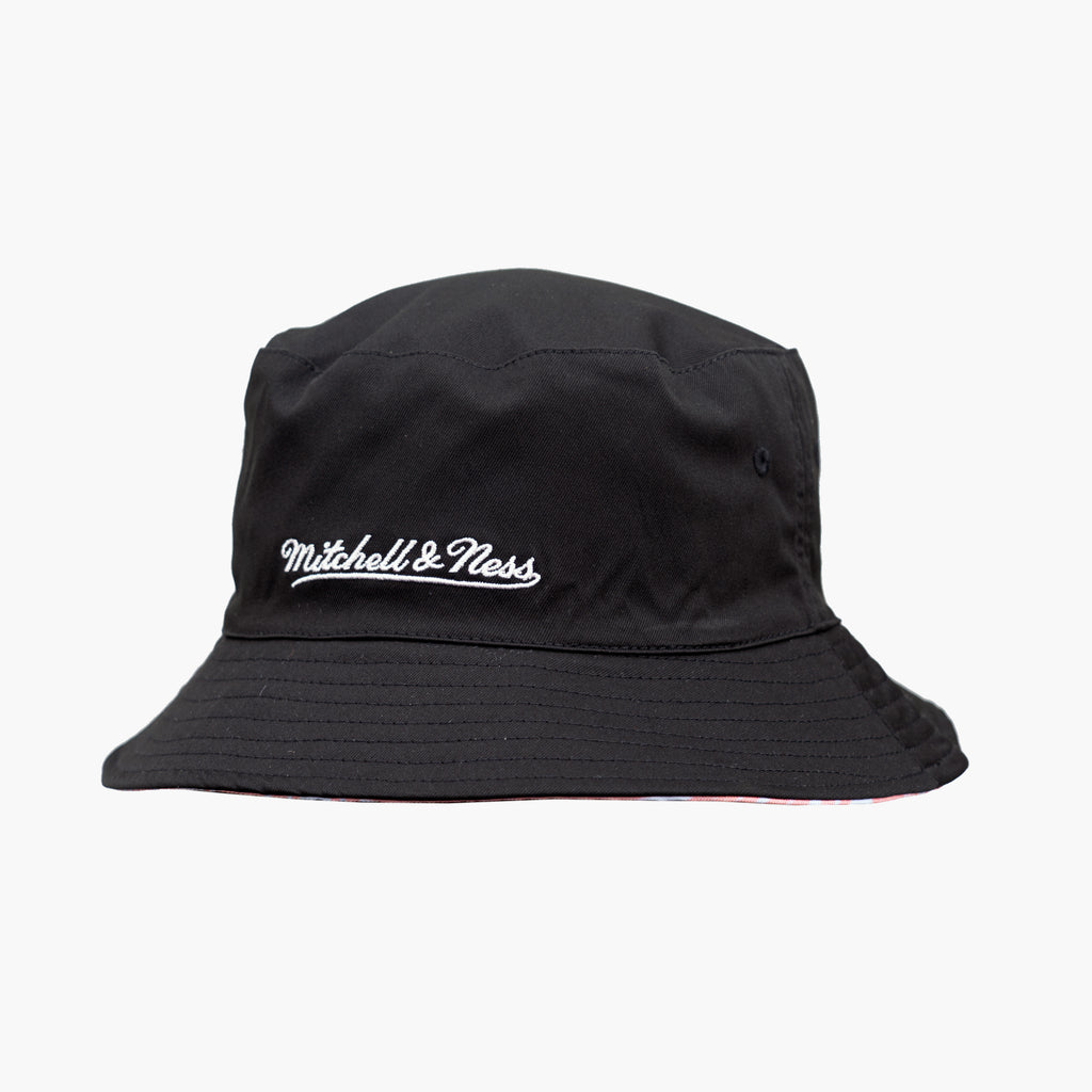 Mitchell and Ness Angel City FC Mitchell and Ness Reversible Bucket Hat - BUCKMO21428-ACFBLCK-MITCHELL & NESS by Mitchell & Ness | Available at Niky's Sports