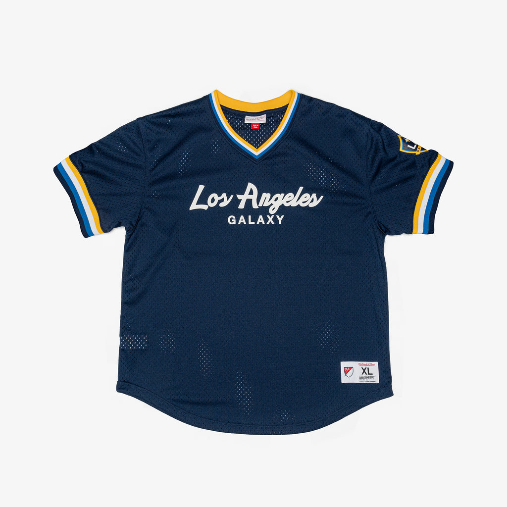 LA Galaxy Special Script Mesh V-Neck Jersey