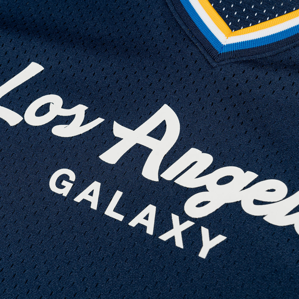 LA Galaxy Special Script Mesh V-Neck Jersey