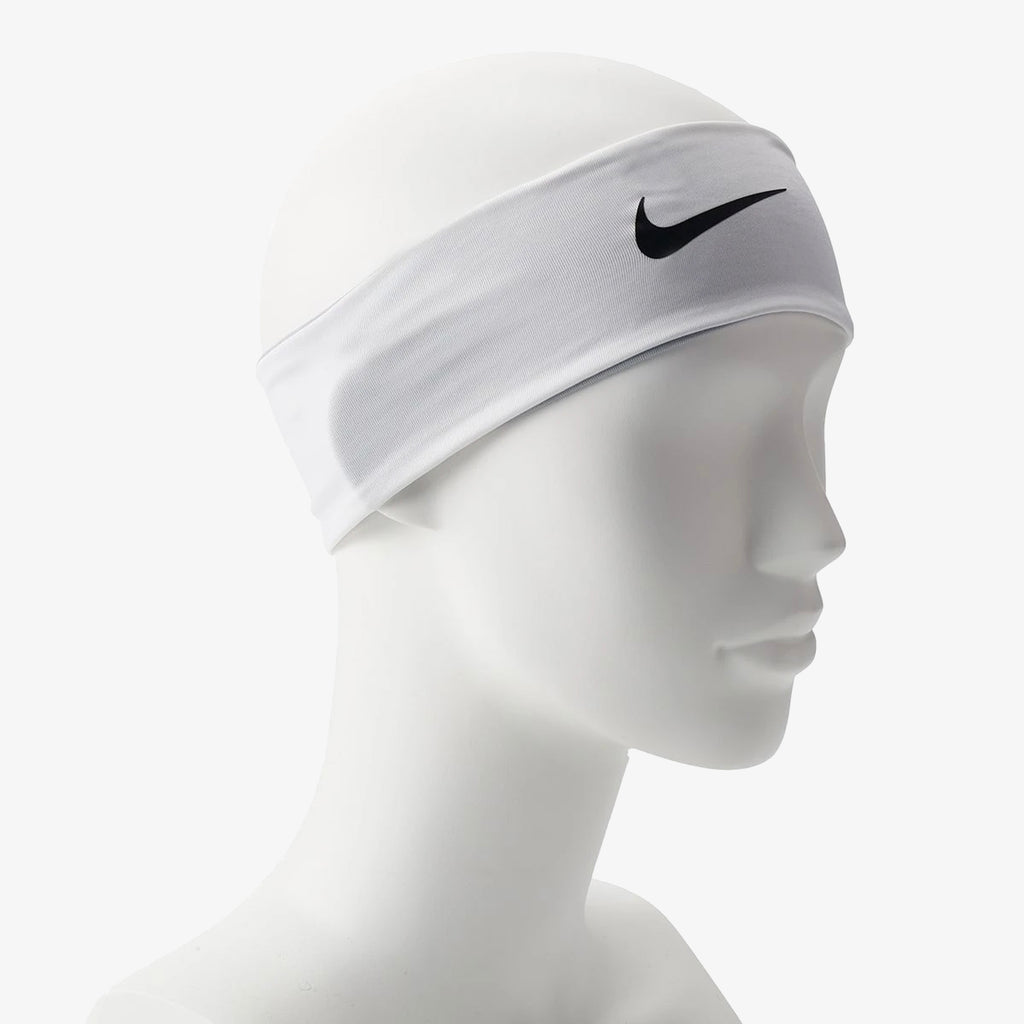 Narrow Cooling Headband White - N0002531150OS-NIKE by Nike | Available at Niky's Sports