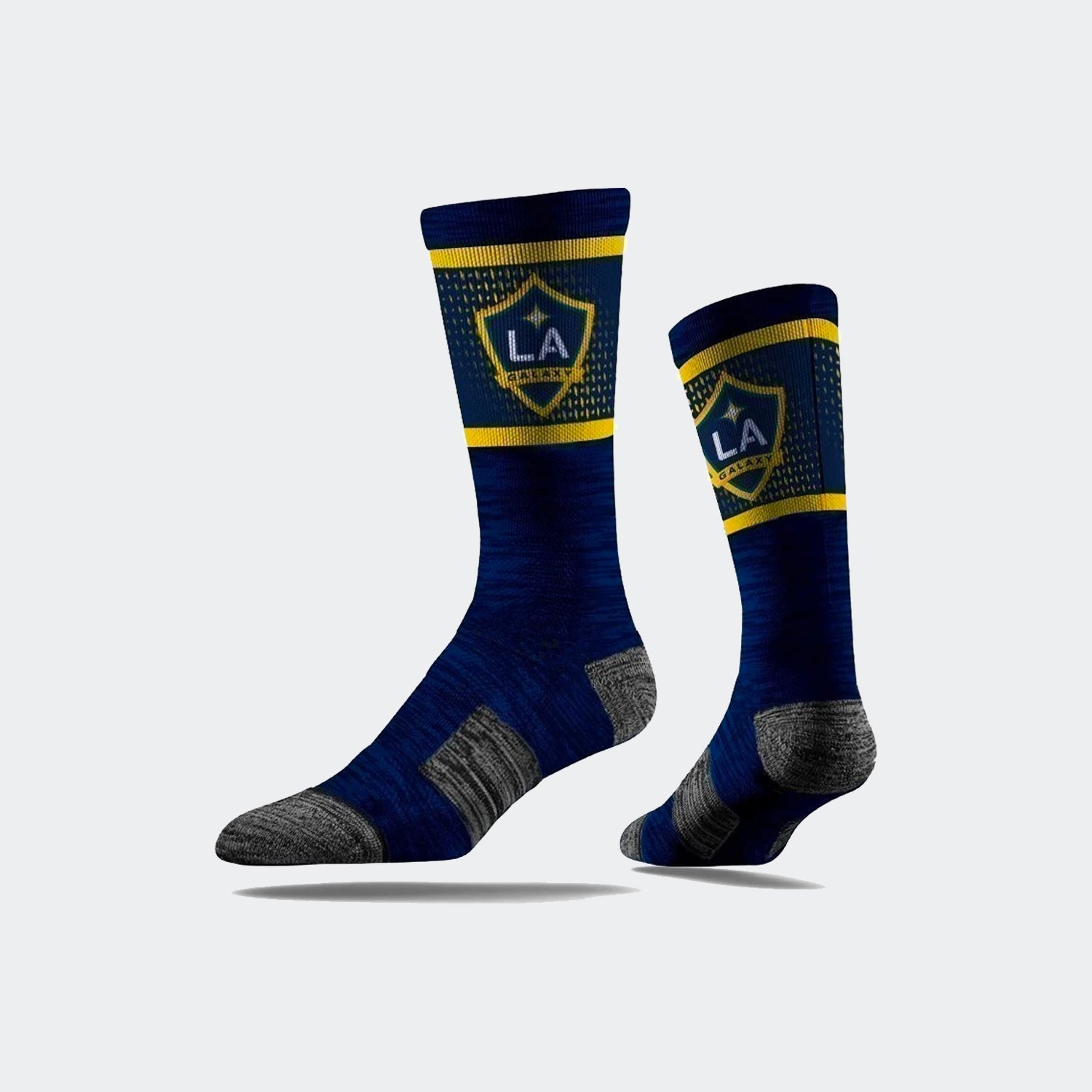 LA Galaxy Navy Classic Crew Sock - N01394888-STRIDELINE by Strideline | Available at Niky's Sports