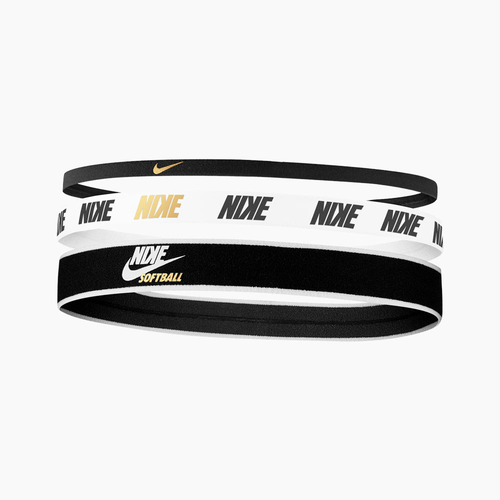 Nike Mixed Width Hairbands - 3 Pack - N.100.0839.092.OS-NIKE by Nike | Available at Niky's Sports