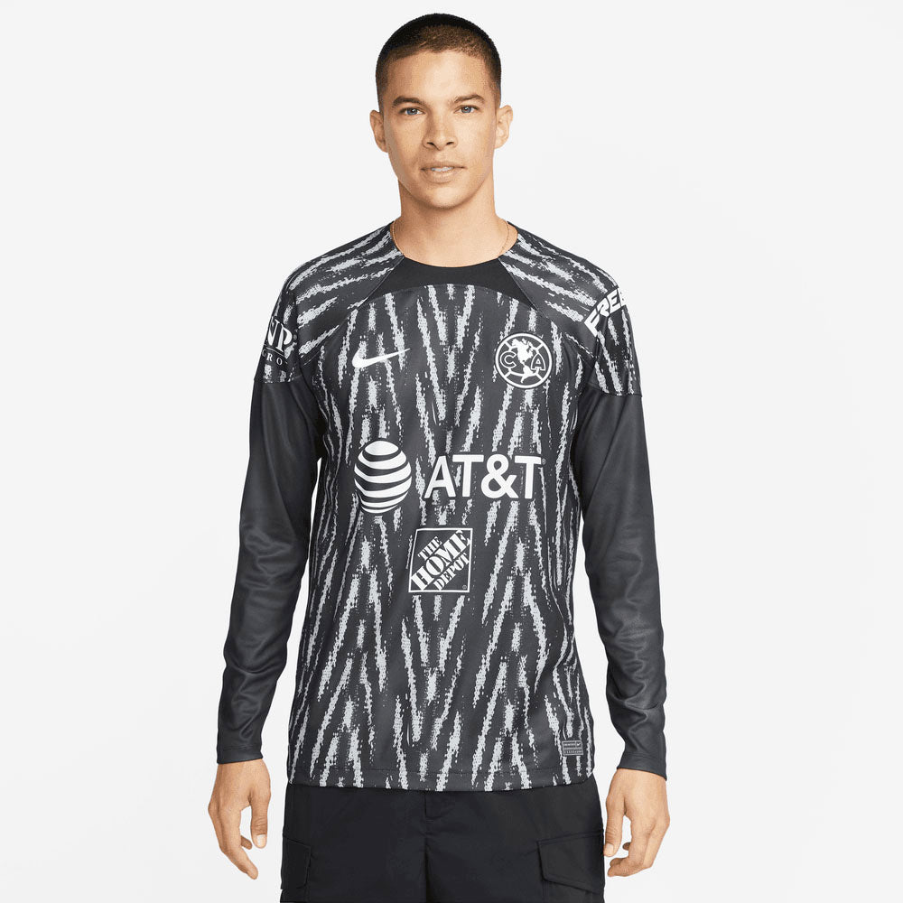 NIKE CLUB AMERICA GOALKEEPER JERSEY 2022-23 MENS - DJ7655-011-NIKE by Nike | Available at Niky's Sports