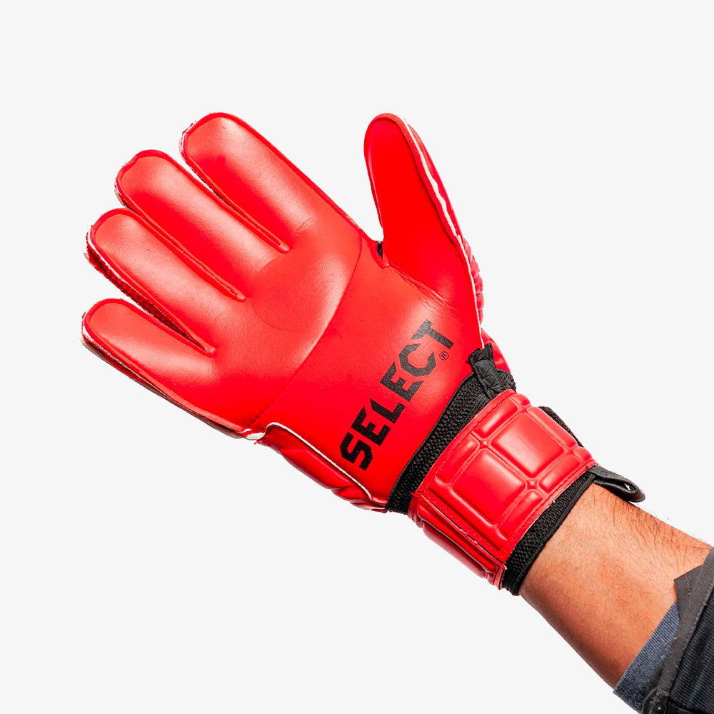 Red Goalkeeper Glove - NIKYS33RED-SELECT by Select | Available at Niky's Sports