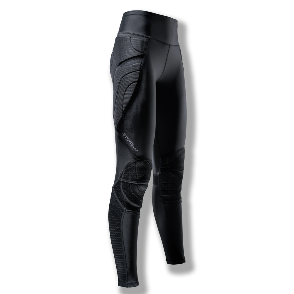 Women's BodyShield GoalKeeper Leggings - WBSGKLEG3BK-STORELLI by Storelli | Available at Niky's Sports