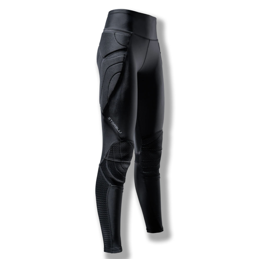 Women's BodyShield GoalKeeper Leggings - WBSGKLEG3BK-STORELLI by Storelli | Available at Niky's Sports