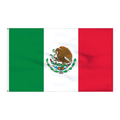 Mexico Poly Flag 3x5 Feet