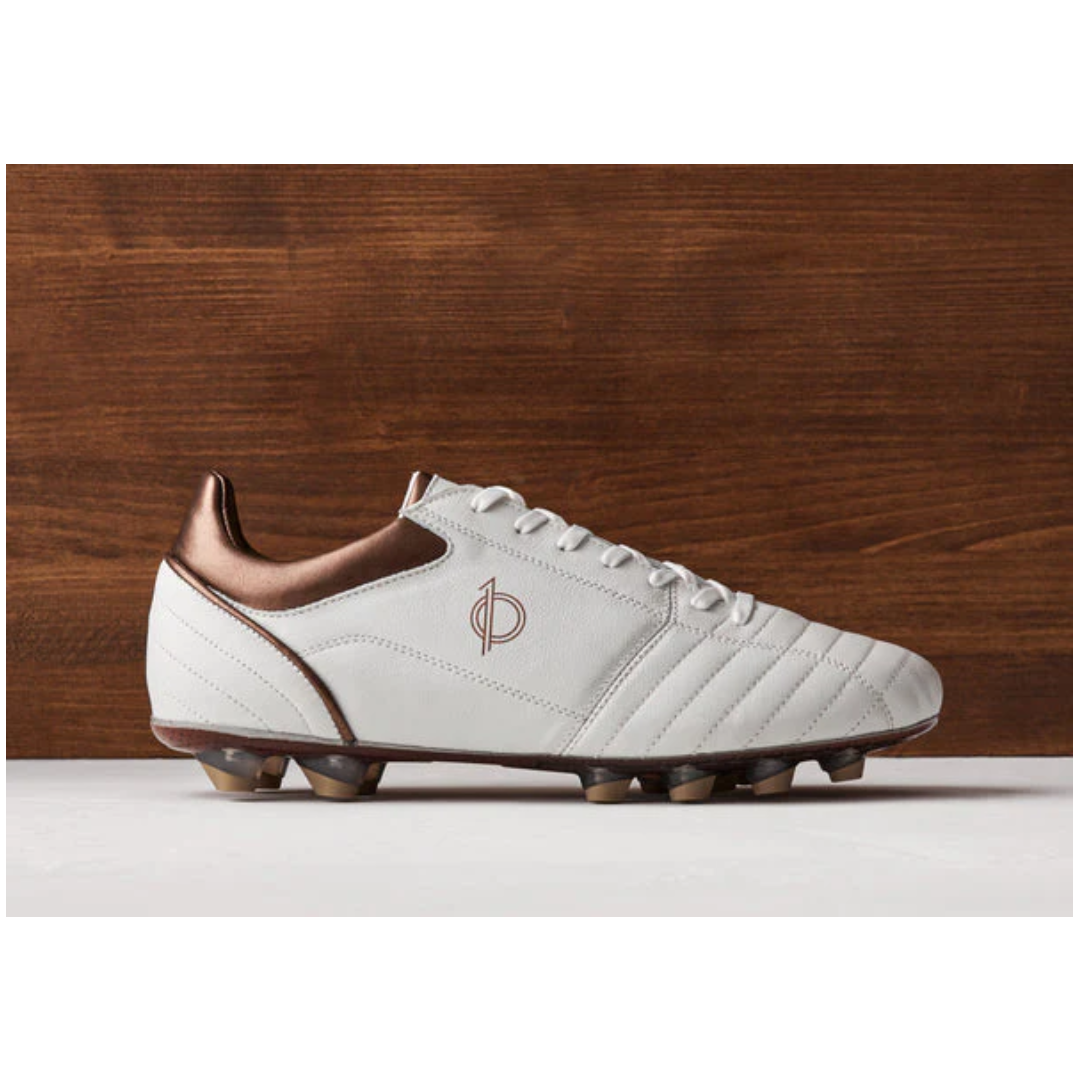 Unozero White Cali Soccer Cleats