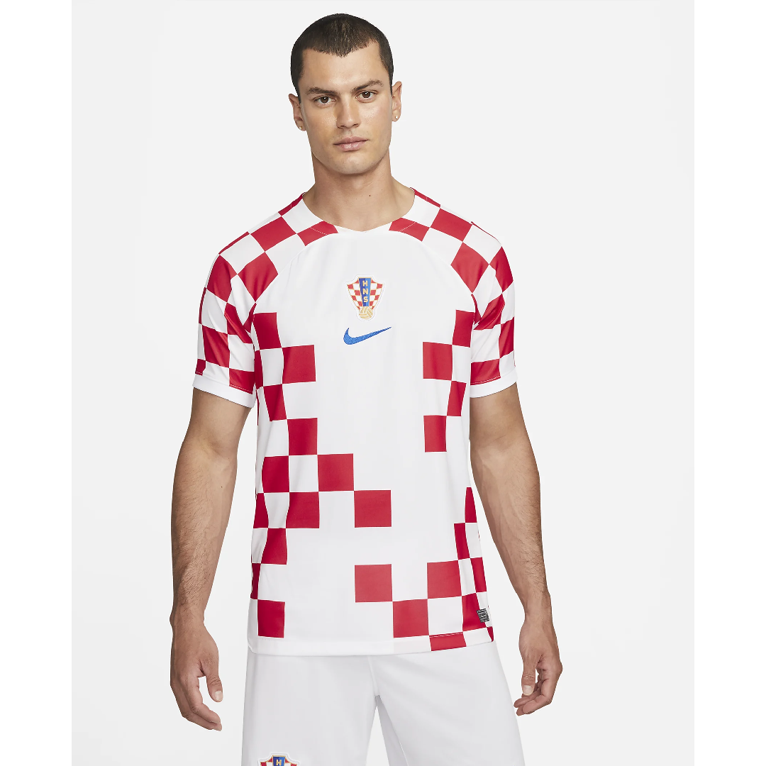 Nike Croatia 2022/23 Stadium Home Men's Nike Dri-FIT Soccer Jersey