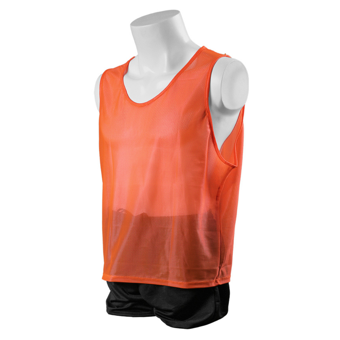 DELUXE SCRIMMAGE VEST Orange Youth - 19A1112-KWIKGOAL by Kwikgoal | Available at Niky's Sports