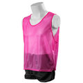 DELUXE SCRIMMAGE VEST HI VIS PINK XXS - 19A1231-KWIKGOAL by Kwikgoal | Available at Niky's Sports