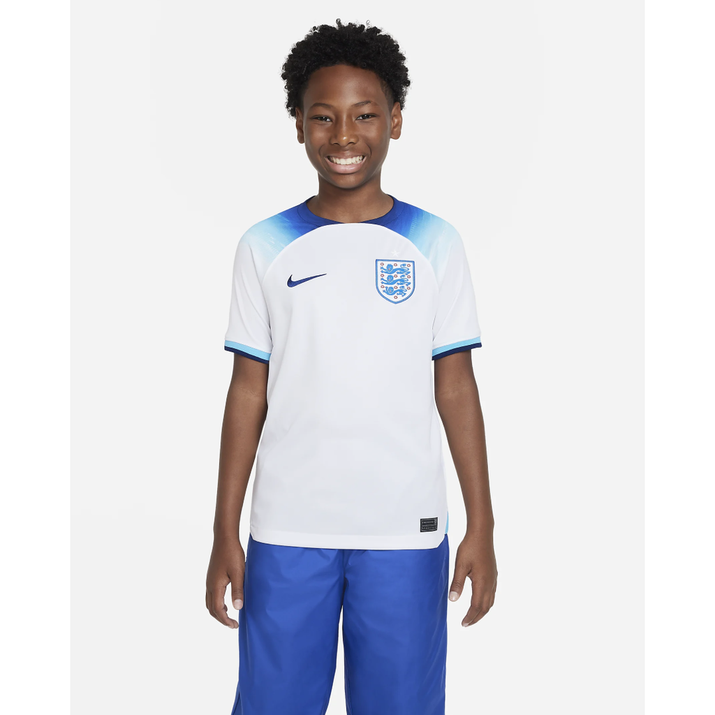 Nike England 2022/23 Stadium Home Big Kids' Nike Dri-FIT Soccer Jersey