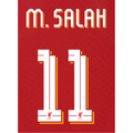 Salah Liverpool UCL Name and Number Set - Adult