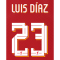 Luis Diaz Liverpool UCL Name and Number Set - Adult