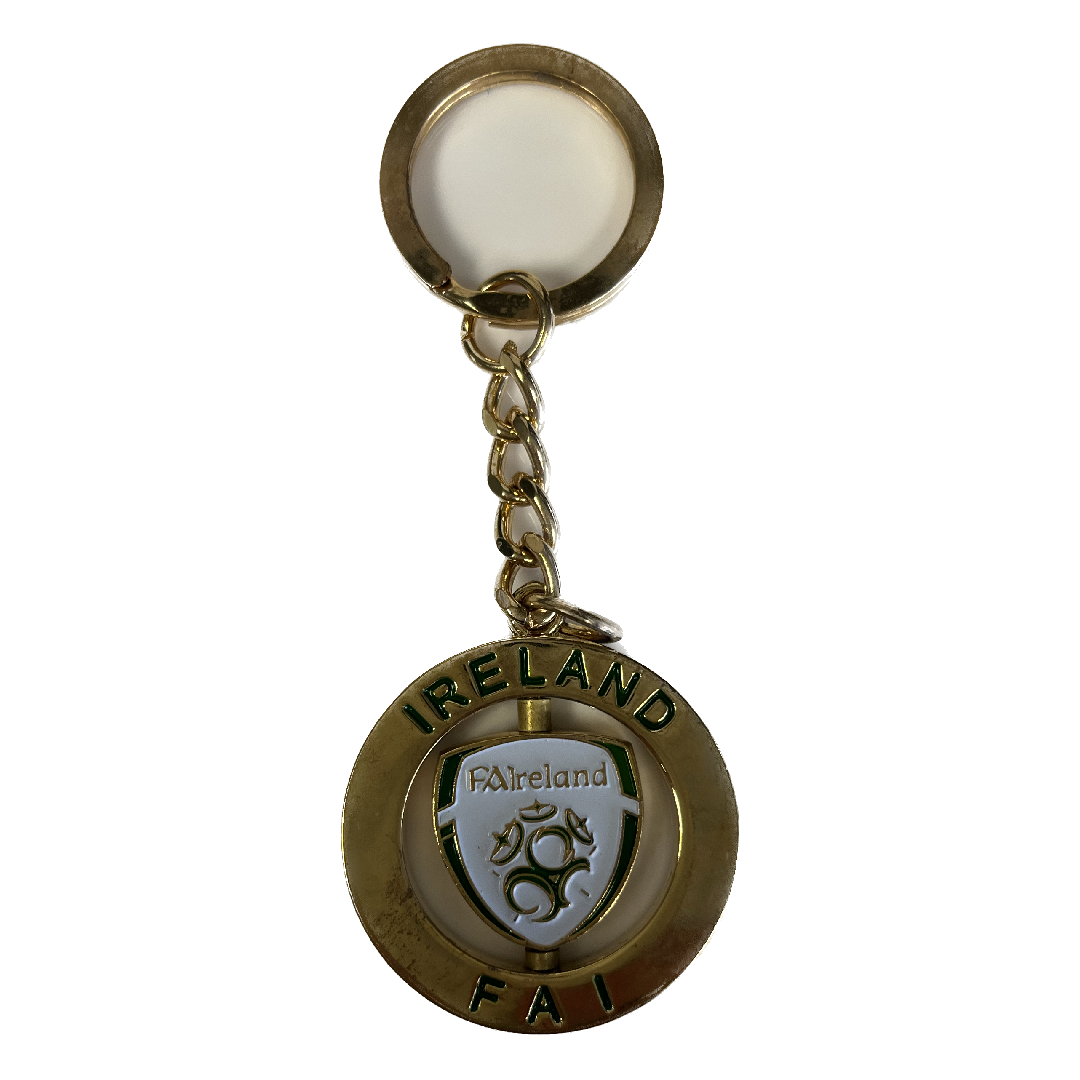 Ireland Spinning Keychain