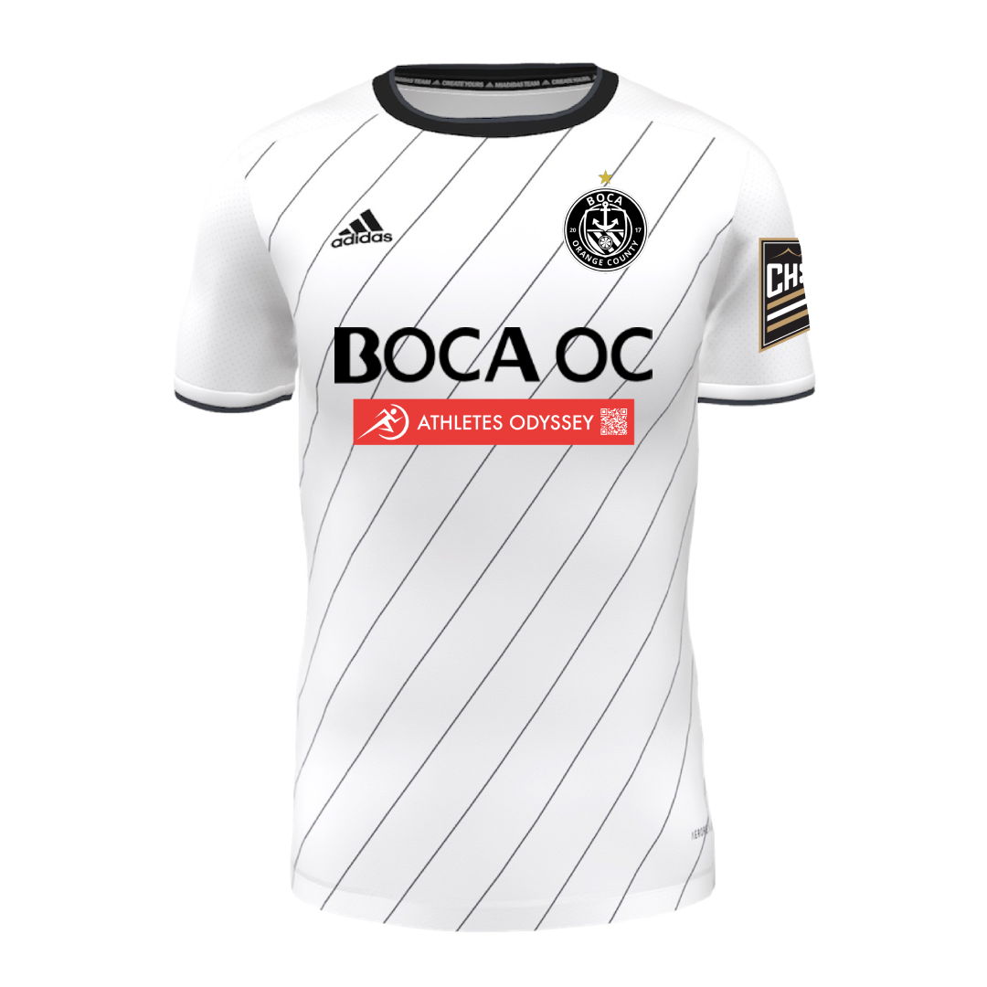 adidas Boca OC Custom Jersey - White