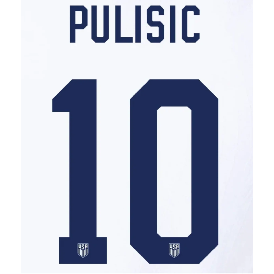 Pulisic 2024 kit number