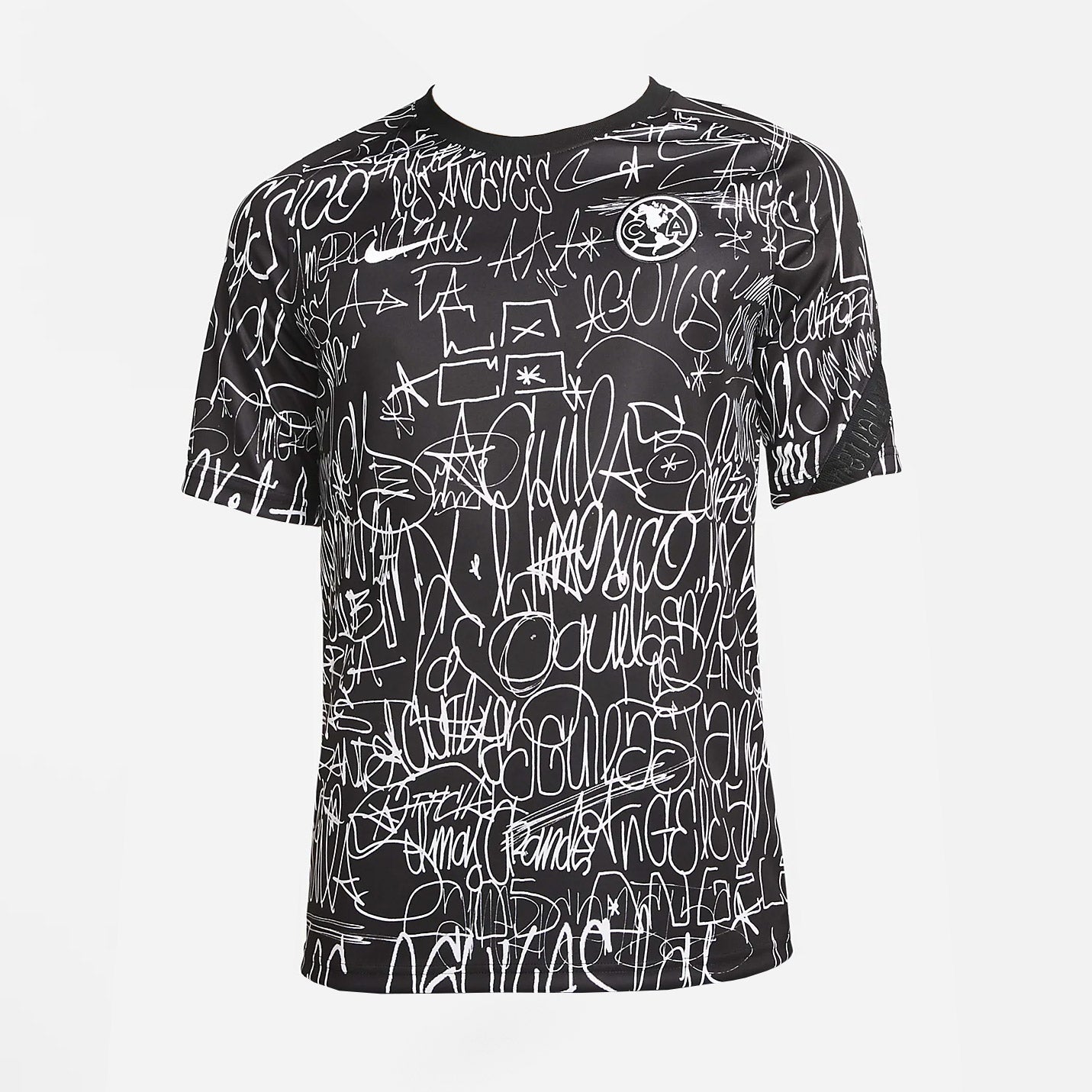 Nike Men's Club America Nike Dri-FIT Pre-Match Soccer Top LA*LA - DB9078-100-NIKE by Nike | Available at Niky's Sports