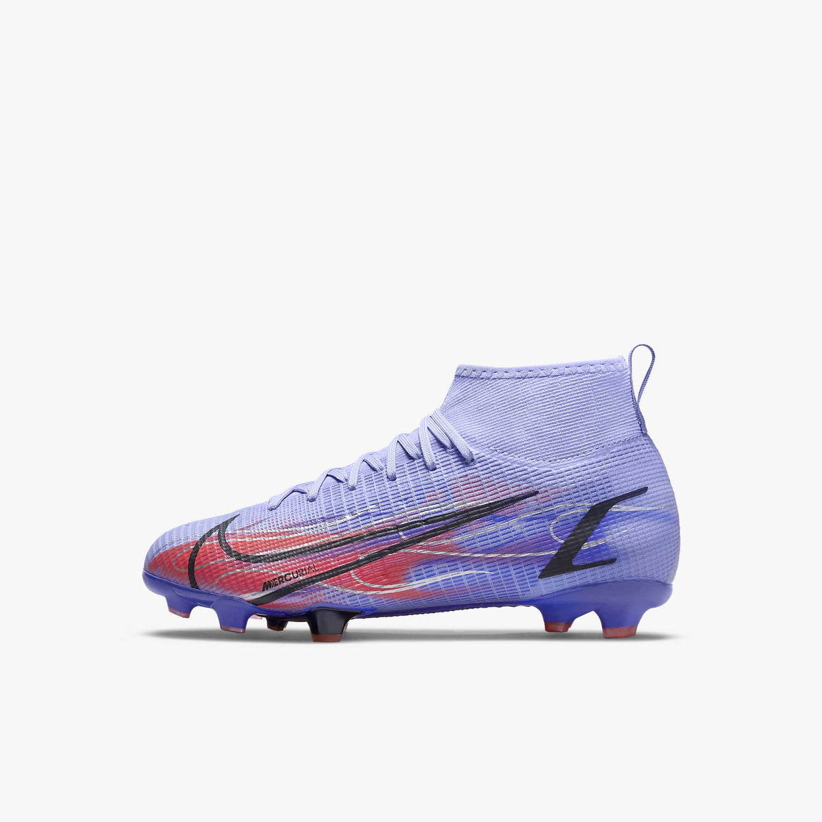 Nike Youth Mercurial Superfly 8 Pro Kylian MBappe Firm Ground Soccer Shoes - DJ3992-506-NIKE by Nike | Available at Niky&#39;s Sports