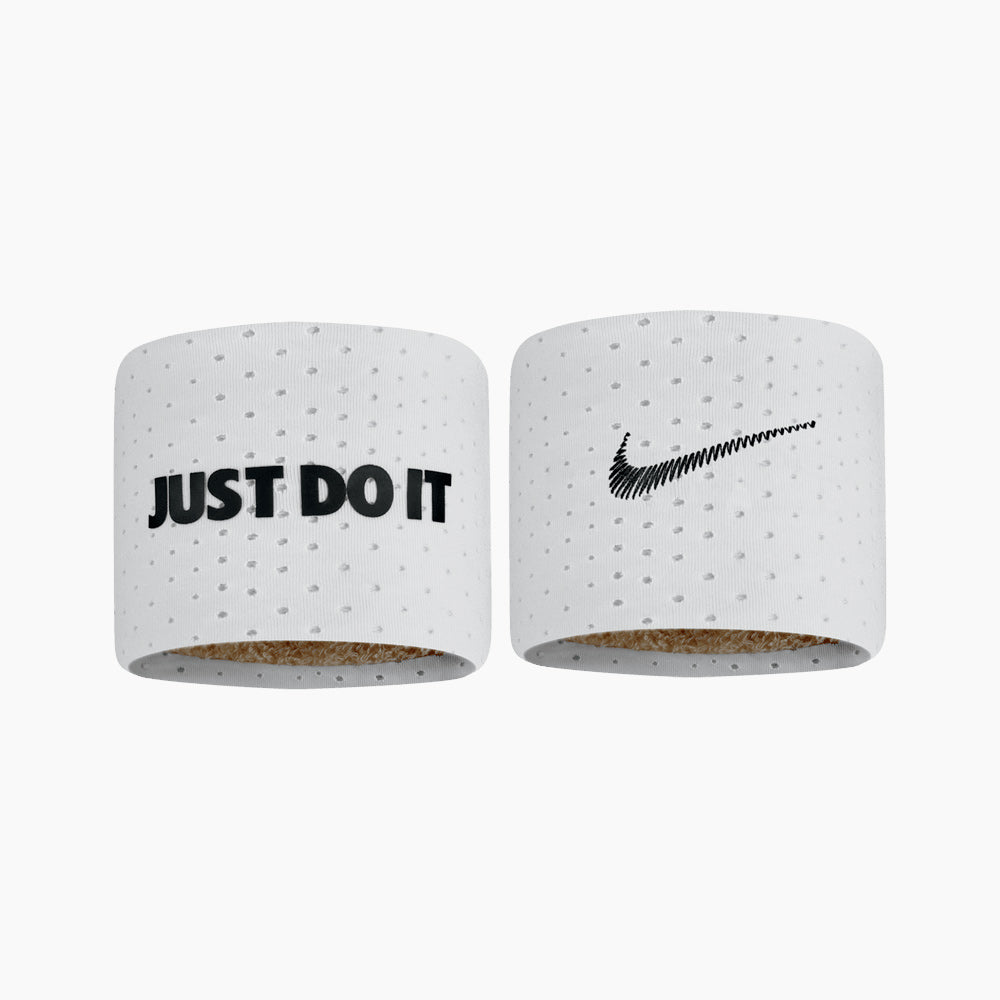 Nike Dri-fit Terry Wristbands White