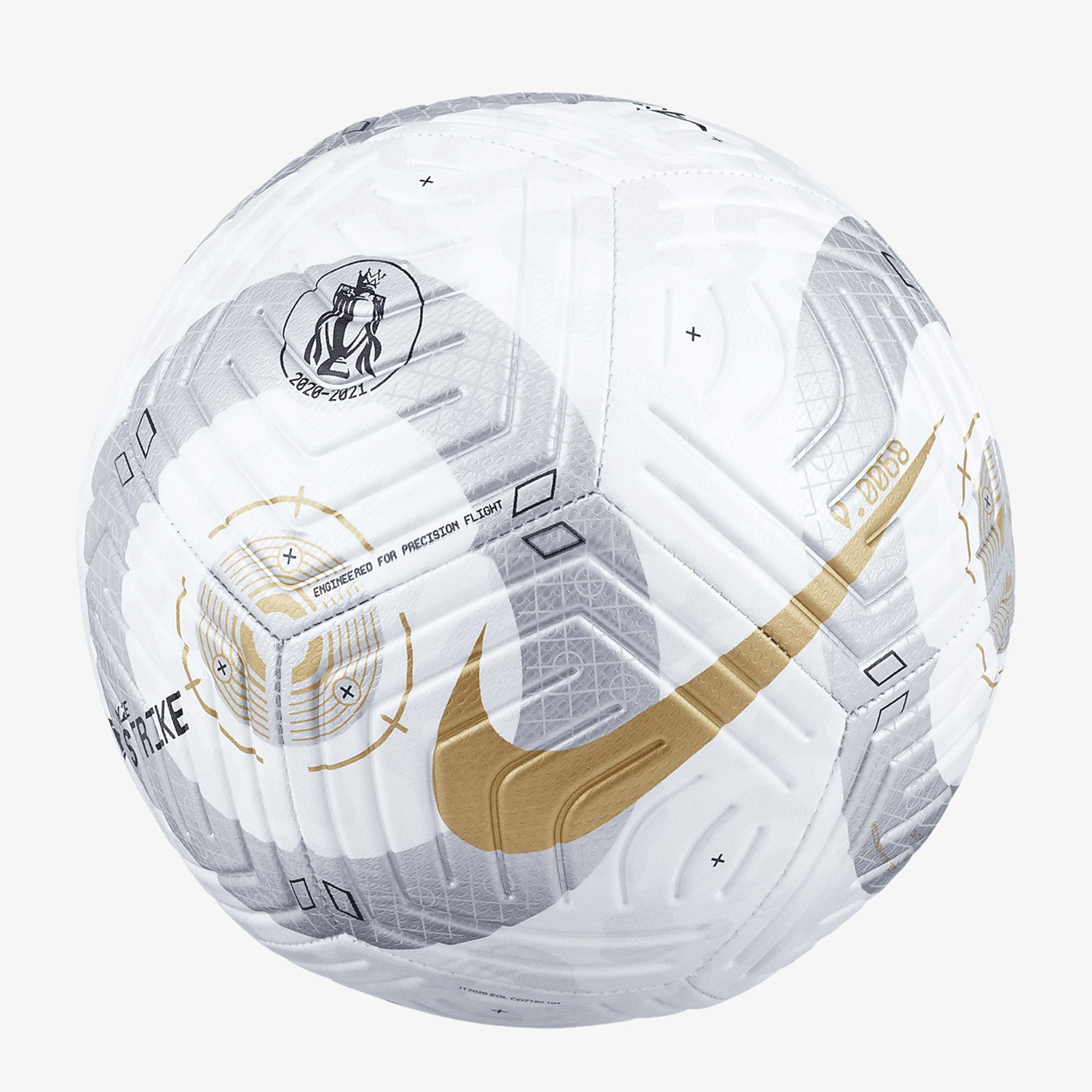 Premier League Strike Soccer Ball 2022 - CQ7150-104-NIKE by Nike | Available at Niky's Sports