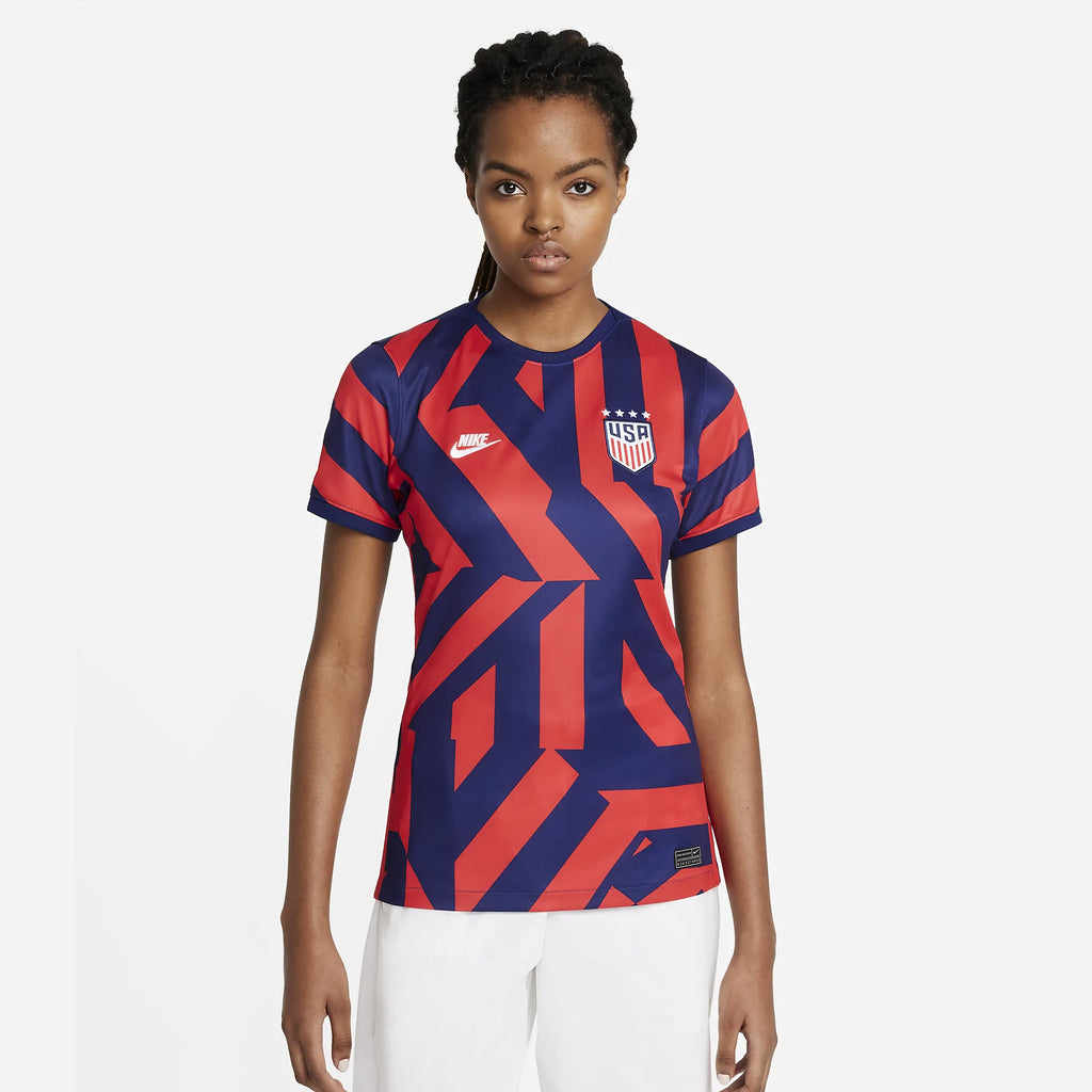 Women's USA Away 4-Star Jersey 2021 - CZ4317-422-NIKE by Nike | Available at Niky's Sports