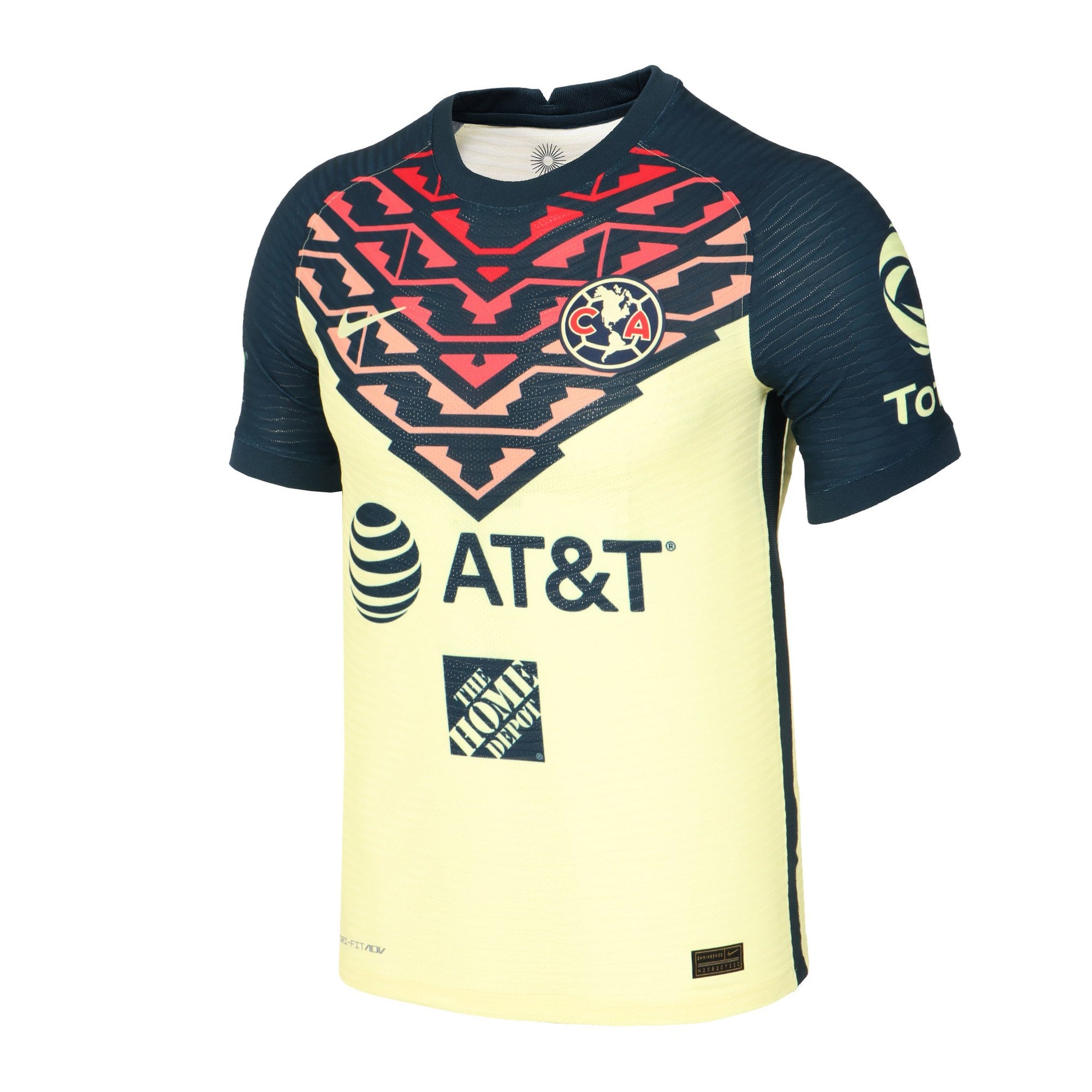 Club America Men's 21/22 Match Authentic Home Jersey