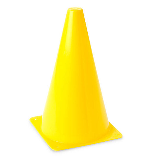 FOLD-A-GOAL PRACTICE CONES 12" TALL - YELLOW