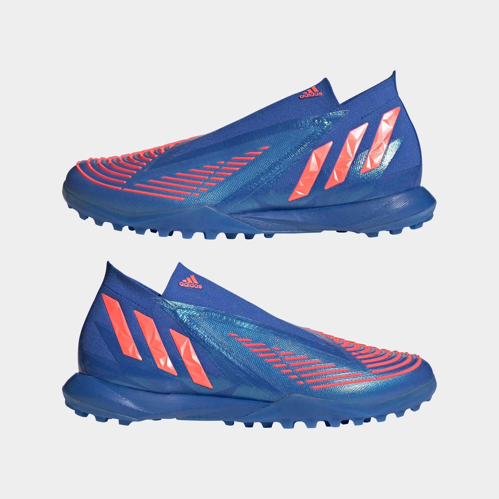 adidas Predator Edge.1 Turf Soccer Shoes Blue Adult