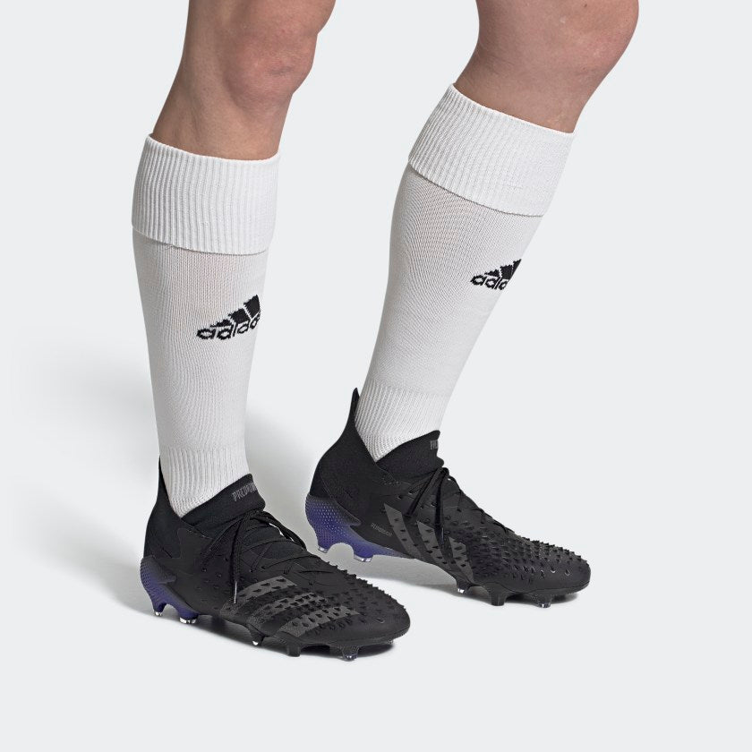 Adult PREDATOR FREAK .1 FG Soccer Shoes Black - FY6257-ADIDAS by Adidas | Available at Niky's Sports