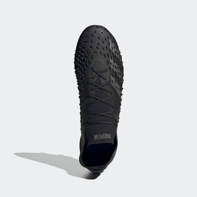 Adult PREDATOR FREAK .1 FG Soccer Shoes Black - FY6257-ADIDAS by Adidas | Available at Niky's Sports