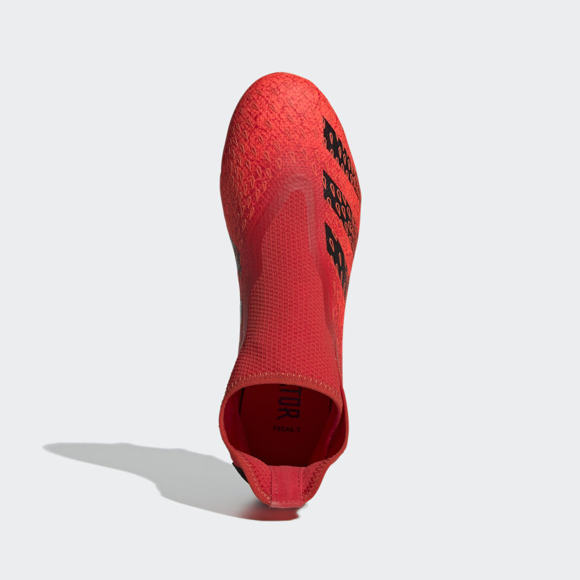 PREDATOR FREAK .3 LL FG LACELESS FIRMGROUND SOCCER CLEATS - FY6295-ADIDAS by Adidas | Available at Niky's Sports