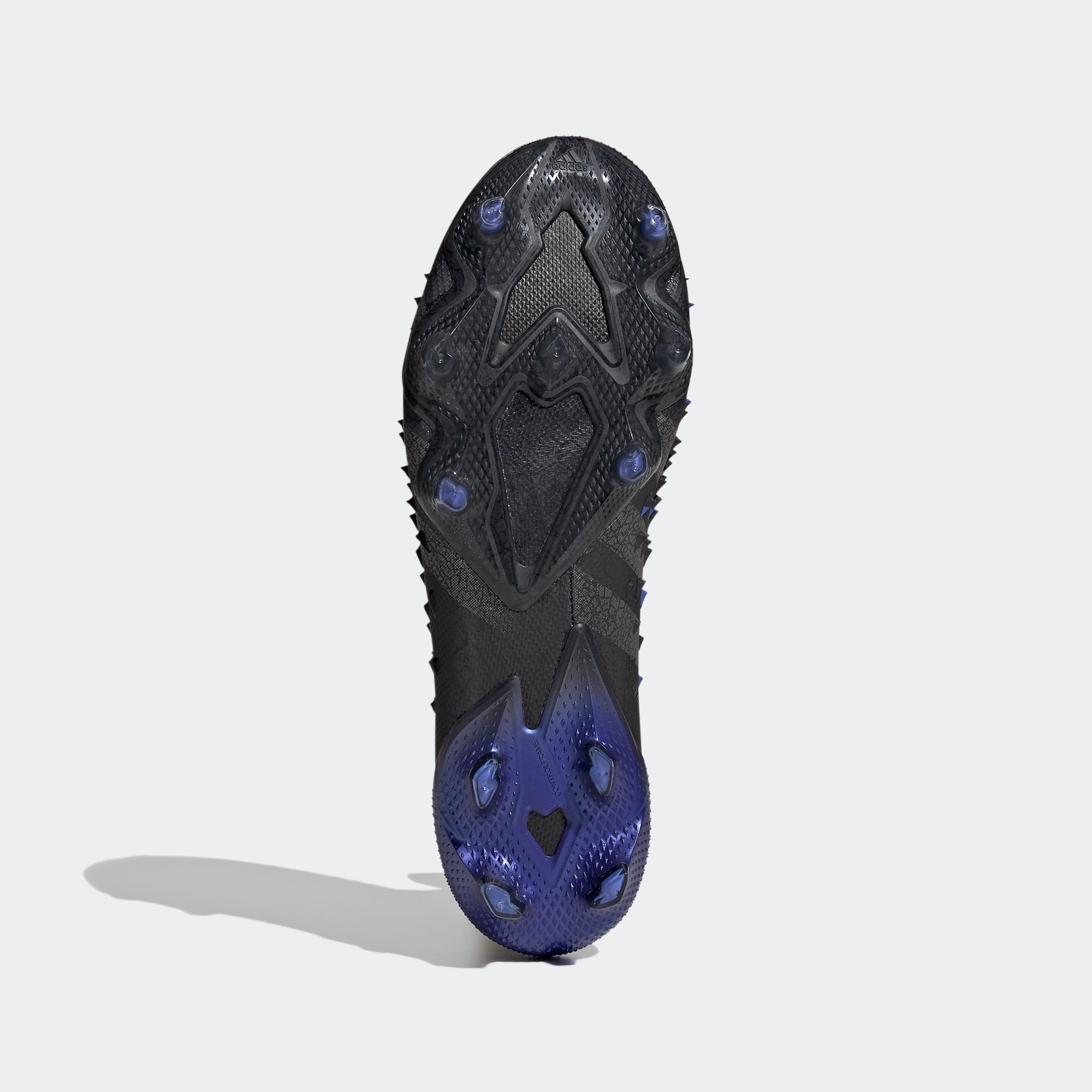 Predator Freak + FG - Core Black/Iron Metallic/Sonic Ink - FY6241-ADIDAS by Adidas | Available at Niky's Sports