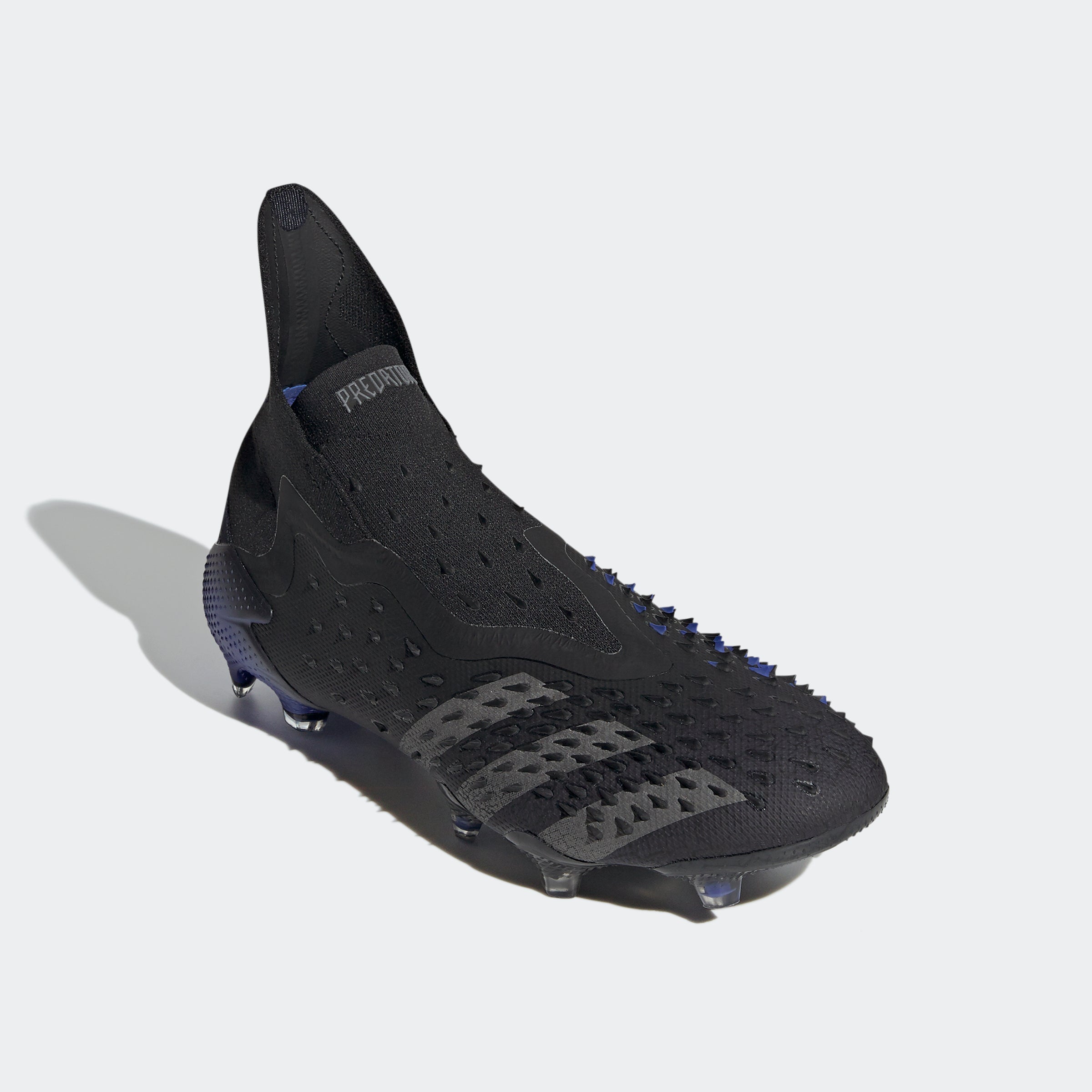Predator Freak + FG - Core Black/Iron Metallic/Sonic Ink - FY6241-ADIDAS by Adidas | Available at Niky's Sports