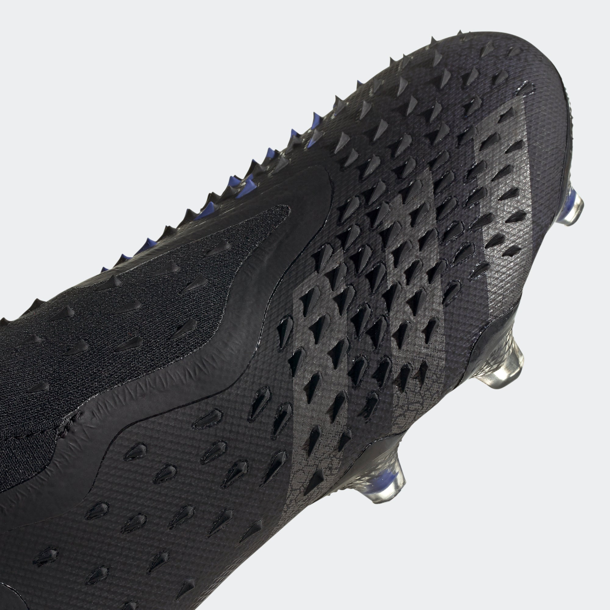 Predator Freak + FG - Core Black/Iron Metallic/Sonic Ink - FY6241-ADIDAS by Adidas | Available at Niky's Sports