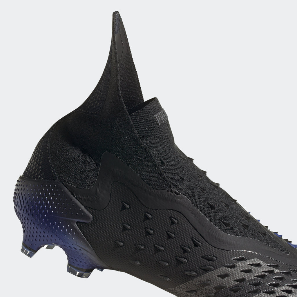 Predator Freak + FG - Core Black/Iron Metallic/Sonic Ink - FY6241-ADIDAS by Adidas | Available at Niky's Sports