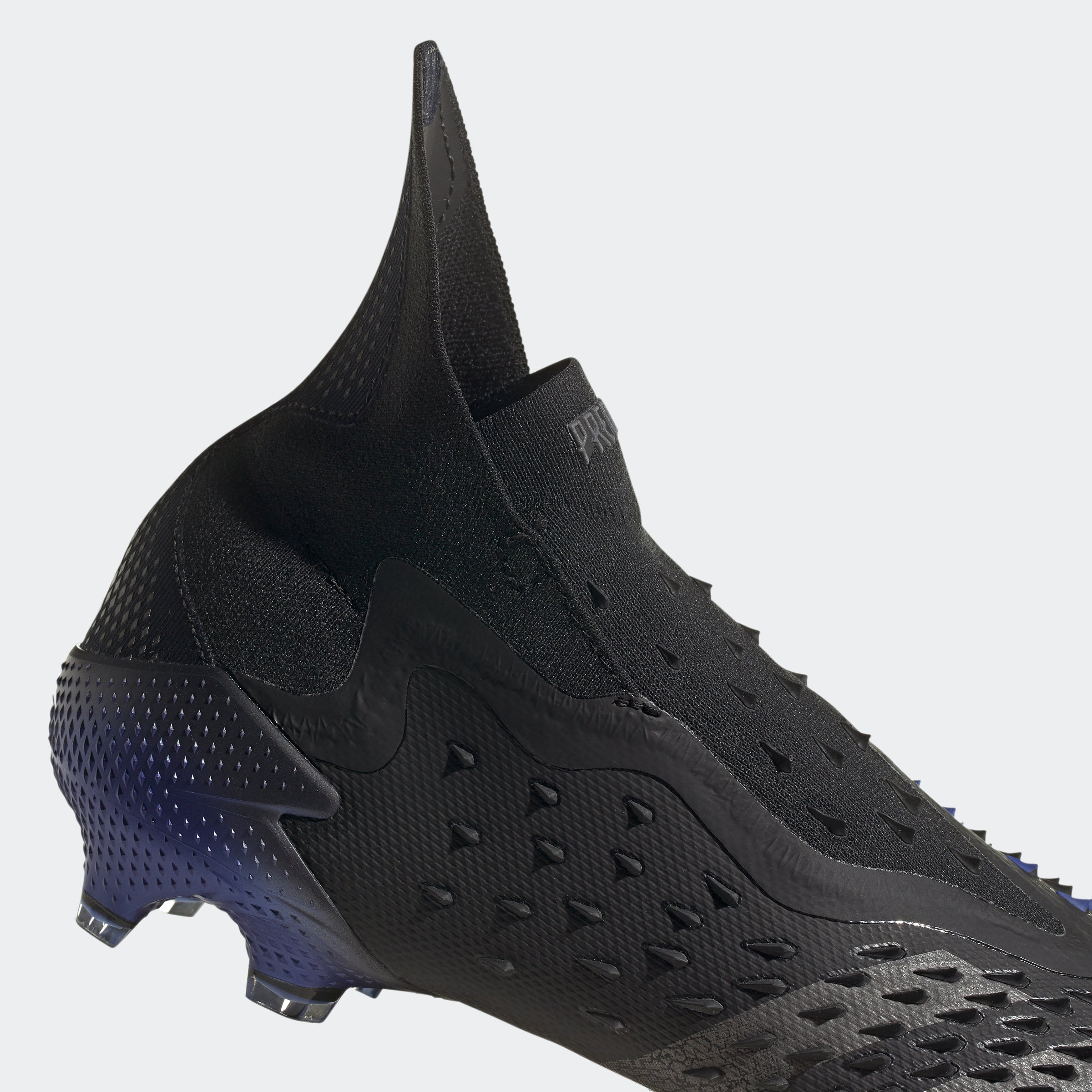 Predator Freak + FG - Core Black/Iron Metallic/Sonic Ink - FY6241-ADIDAS by Adidas | Available at Niky's Sports