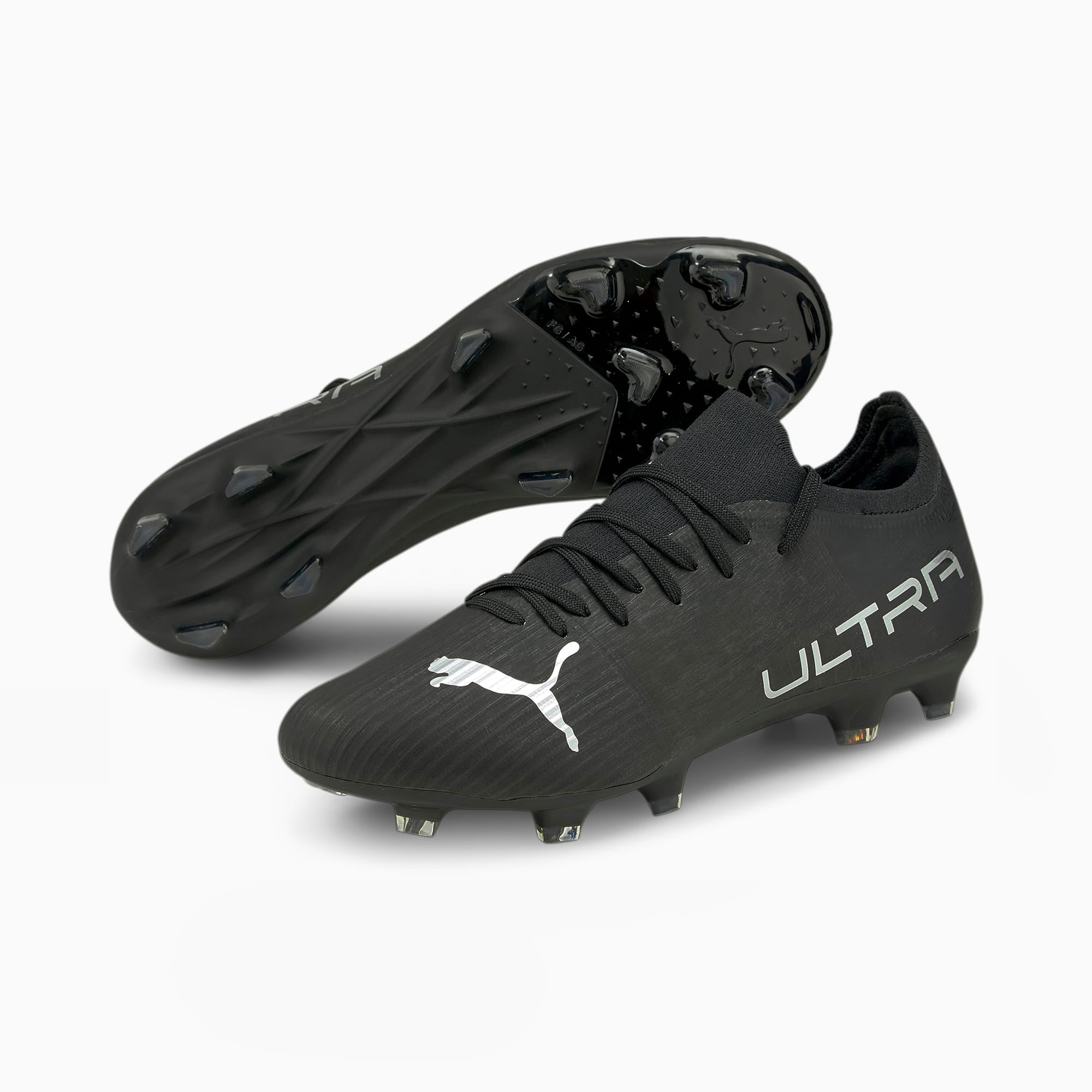 Ultra 3.3 FG Soccer Shoes Black Adult - 106523-02-PUMA by Puma | Available at Niky's Sports
