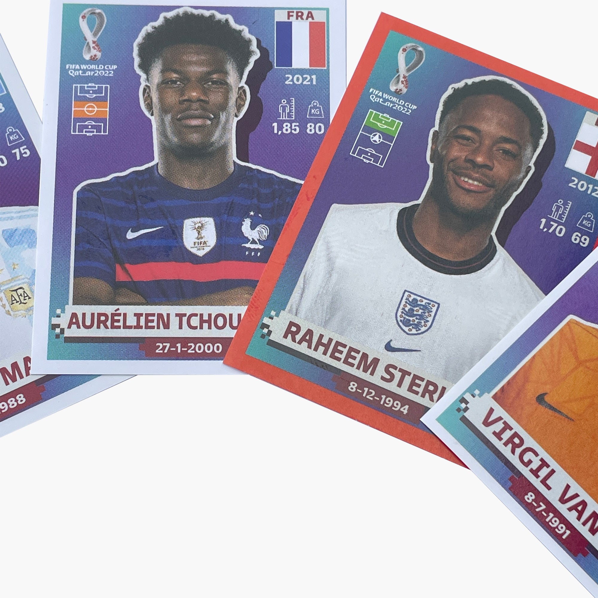 PANINI FIFA WORLD CUP QATAR 2022 STICKER PACK (5 Stickers)